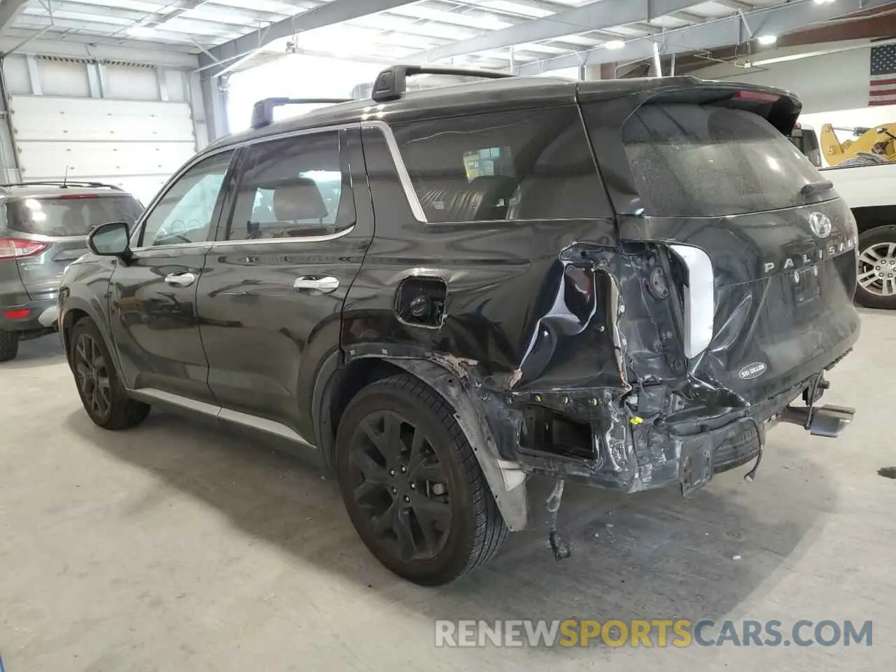 2 fotografías del automóvil dañado KM8R4DHE8MU181636 HYUNDAI PALISADE 2021