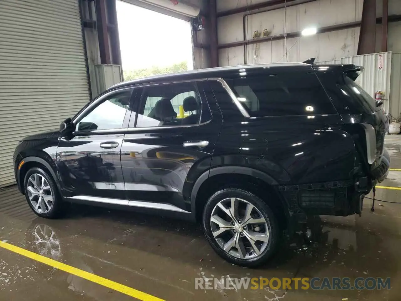2 fotografías del automóvil dañado KM8R4DHE9MU256053 HYUNDAI PALISADE 2021