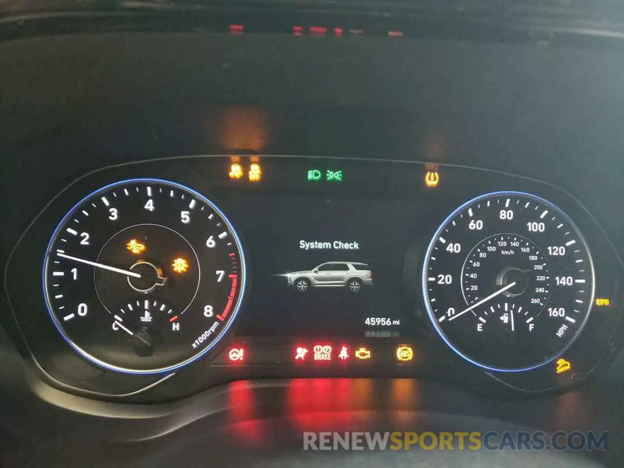 9 fotografías del automóvil dañado KM8R4DHE9MU256053 HYUNDAI PALISADE 2021