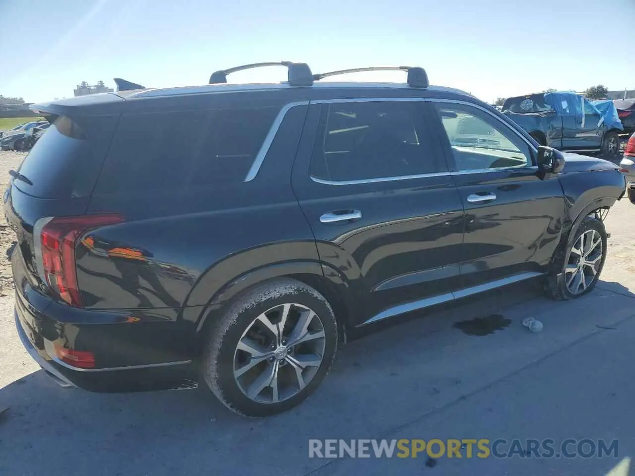 3 fotografías del automóvil dañado KM8R54HE1MU241429 HYUNDAI PALISADE 2021
