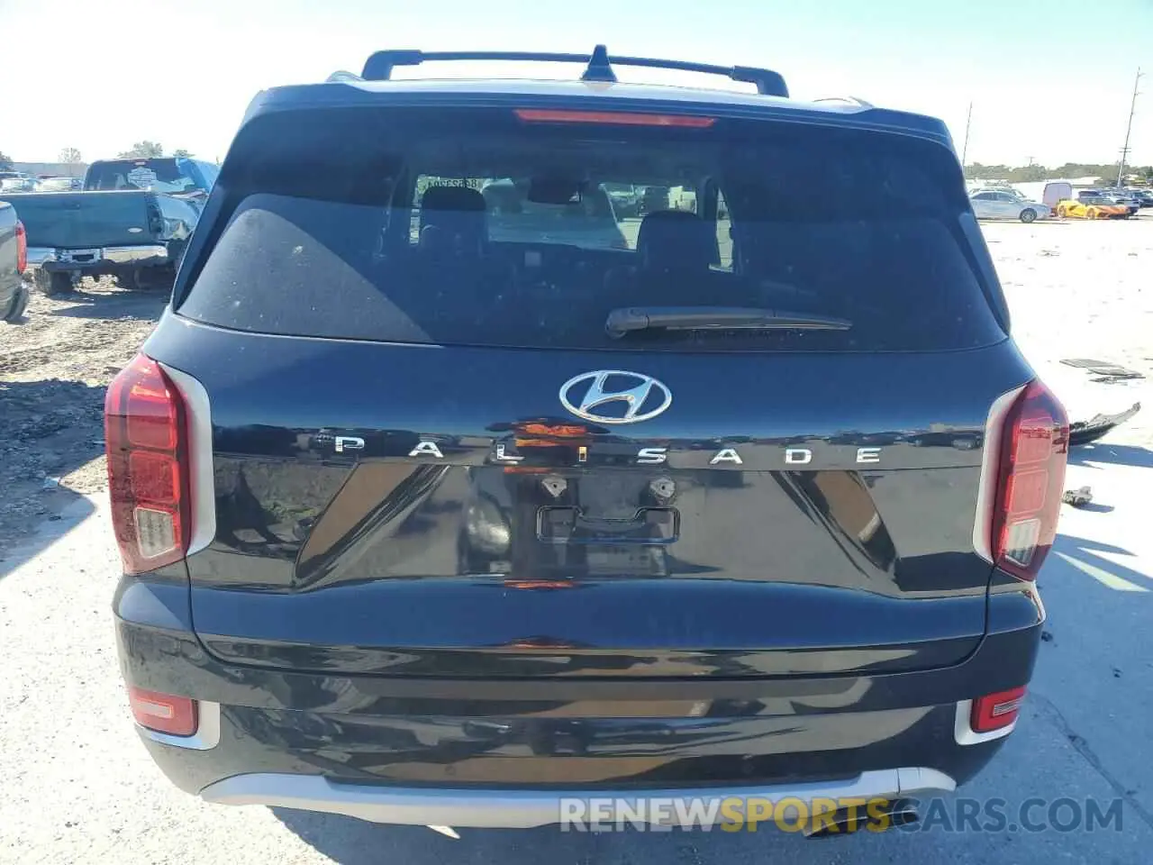 6 fotografías del automóvil dañado KM8R54HE1MU241429 HYUNDAI PALISADE 2021