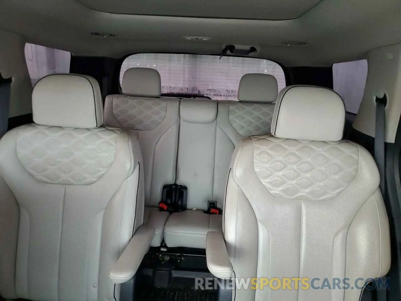 10 fotografías del automóvil dañado KM8R54HE4MU236659 HYUNDAI PALISADE 2021