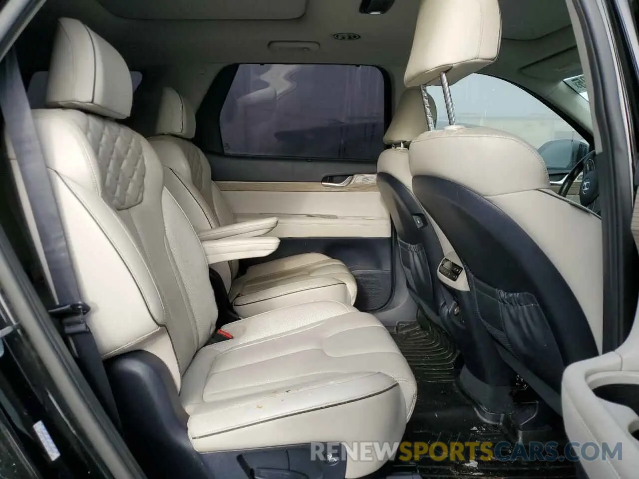 11 fotografías del automóvil dañado KM8R54HE4MU236659 HYUNDAI PALISADE 2021