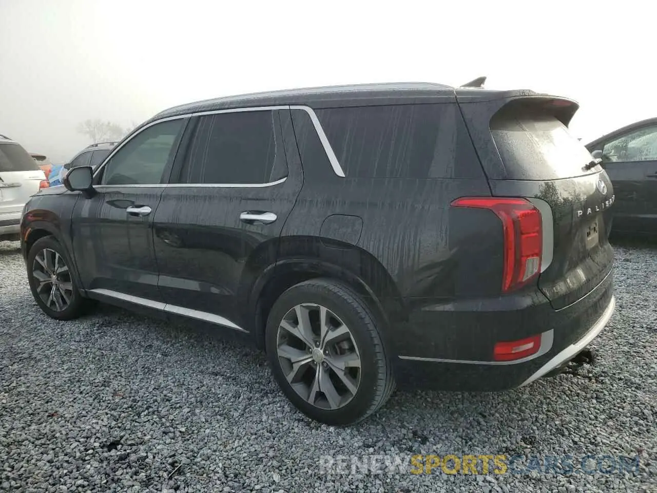 2 fotografías del automóvil dañado KM8R54HE4MU236659 HYUNDAI PALISADE 2021