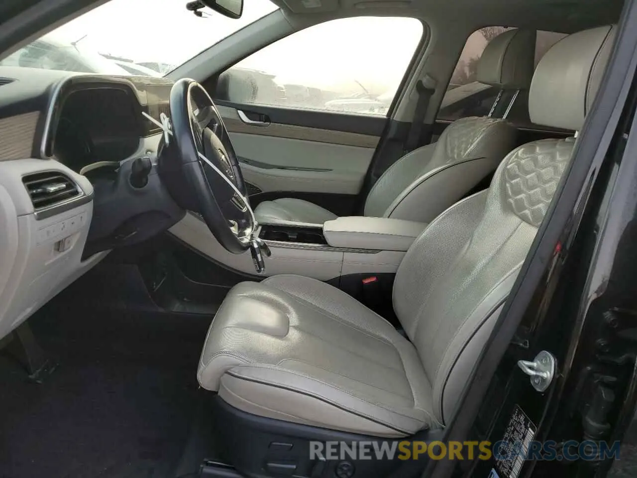 7 fotografías del automóvil dañado KM8R54HE4MU236659 HYUNDAI PALISADE 2021
