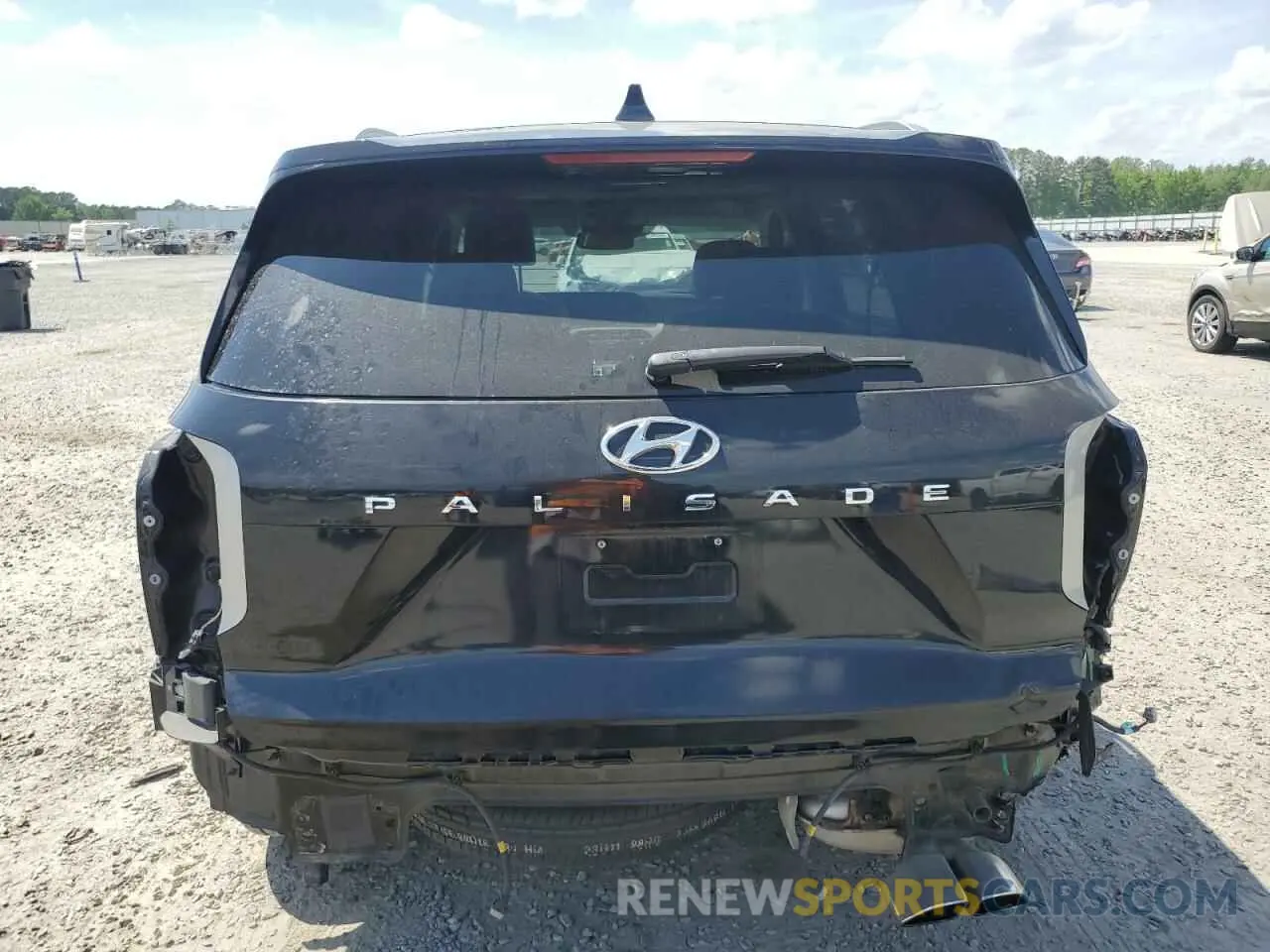 6 fotografías del automóvil dañado KM8R54HE7MU259210 HYUNDAI PALISADE 2021