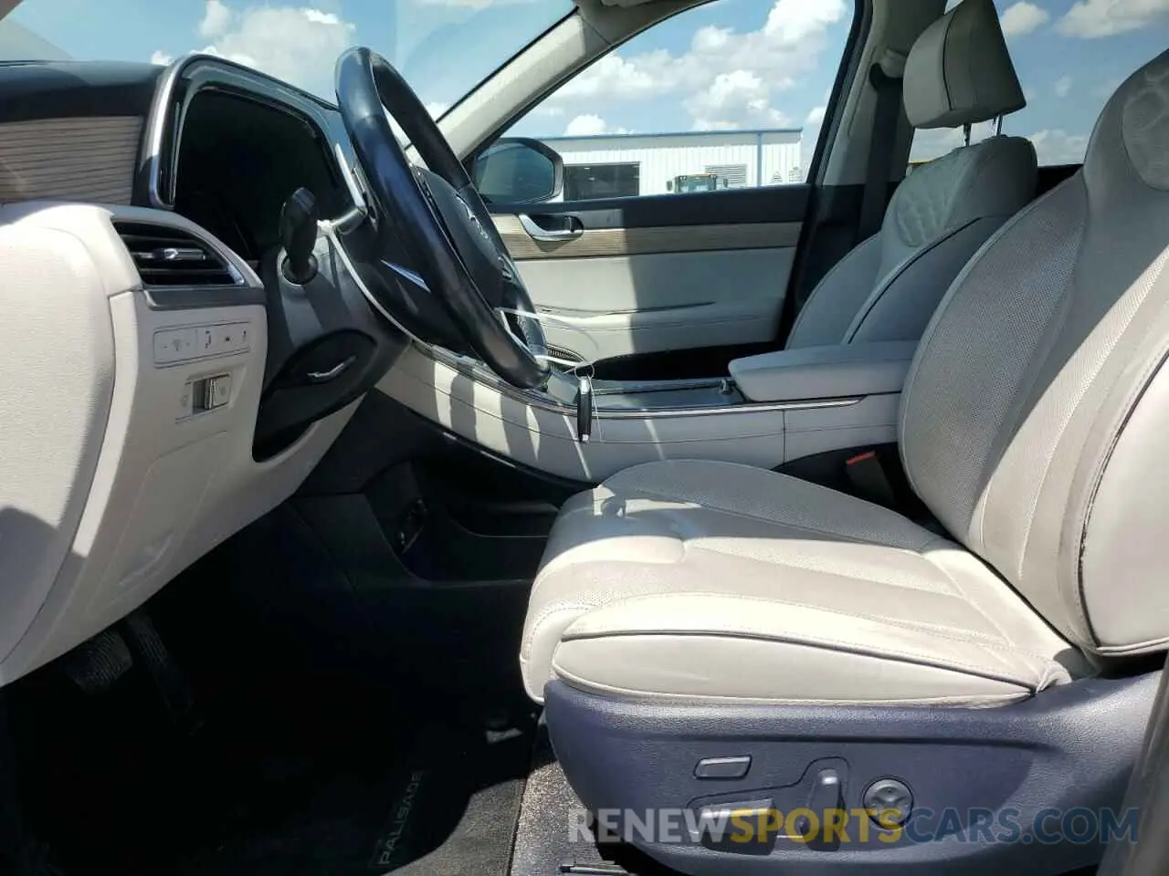 7 fotografías del automóvil dañado KM8R54HE7MU259210 HYUNDAI PALISADE 2021