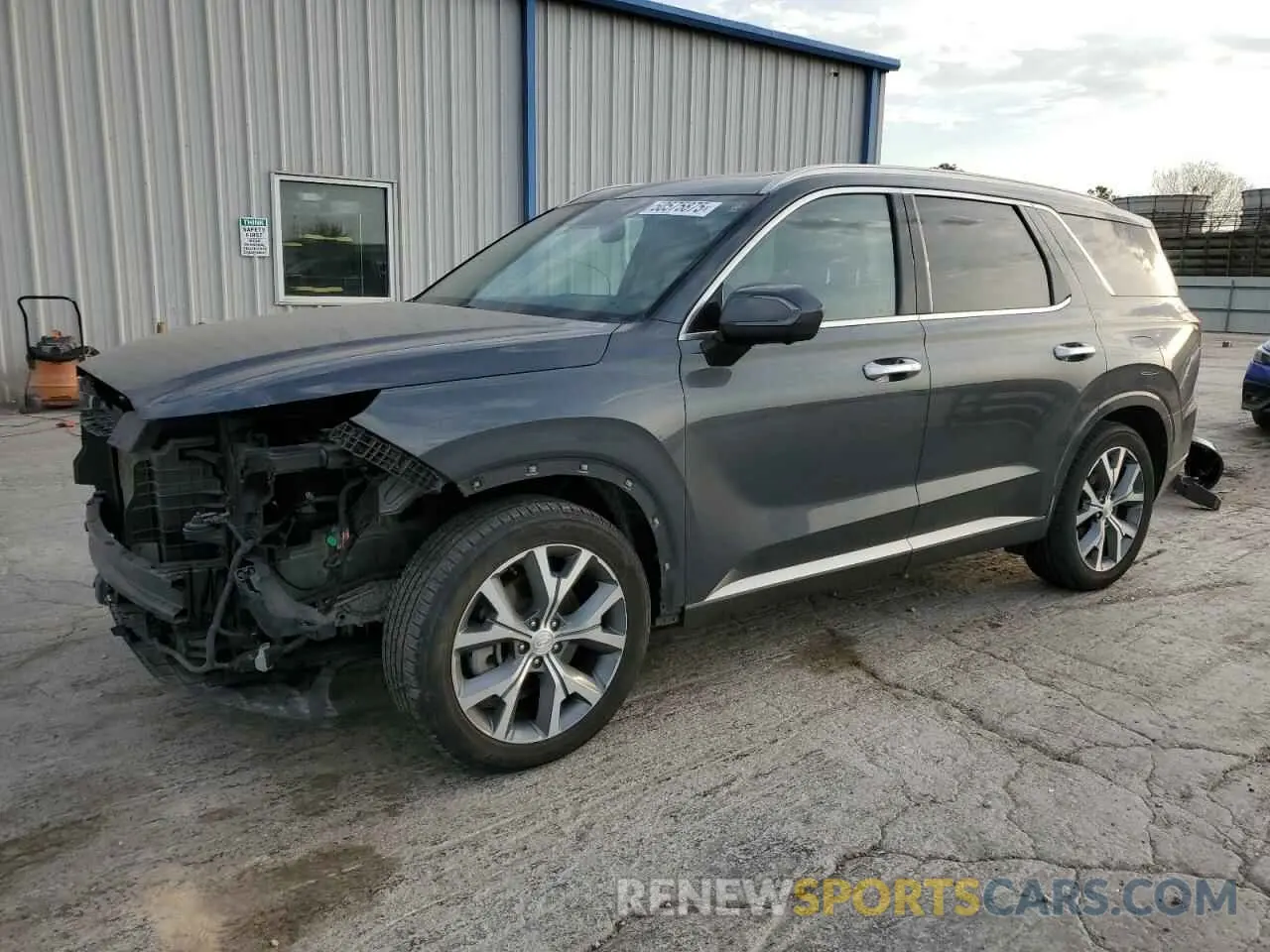 1 fotografías del automóvil dañado KM8R54HE8MU214535 HYUNDAI PALISADE 2021