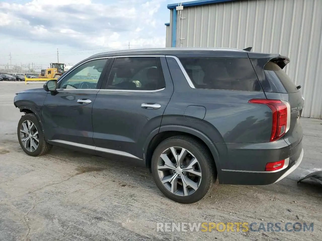 2 fotografías del automóvil dañado KM8R54HE8MU214535 HYUNDAI PALISADE 2021