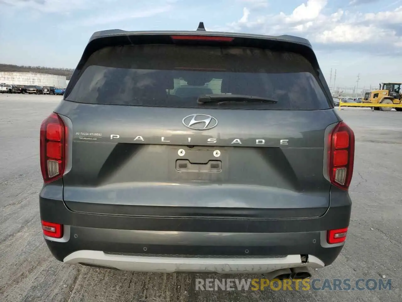 6 fotografías del automóvil dañado KM8R54HE8MU214535 HYUNDAI PALISADE 2021