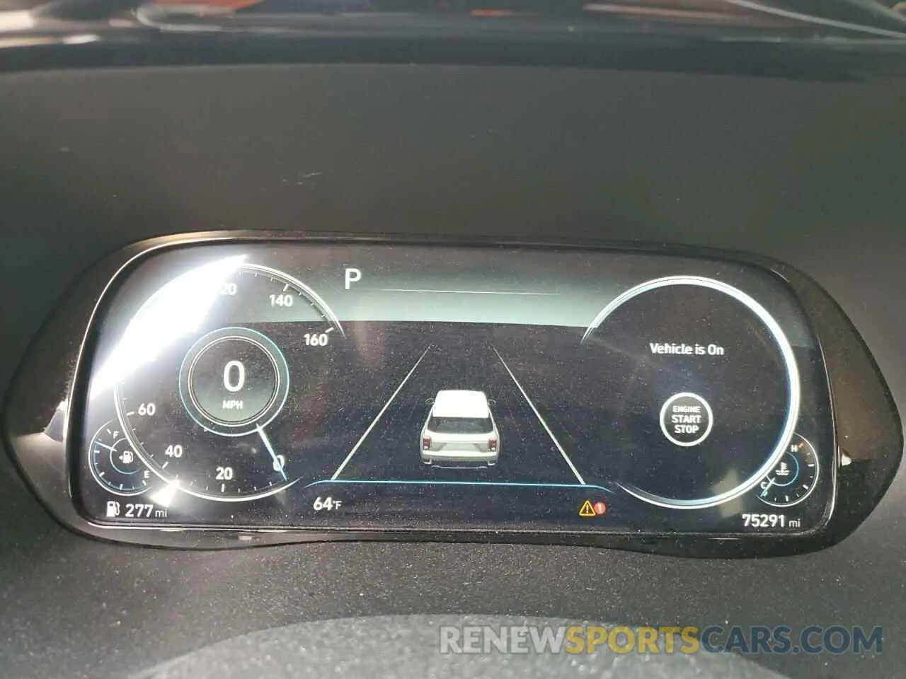 9 fotografías del automóvil dañado KM8R54HE8MU214535 HYUNDAI PALISADE 2021