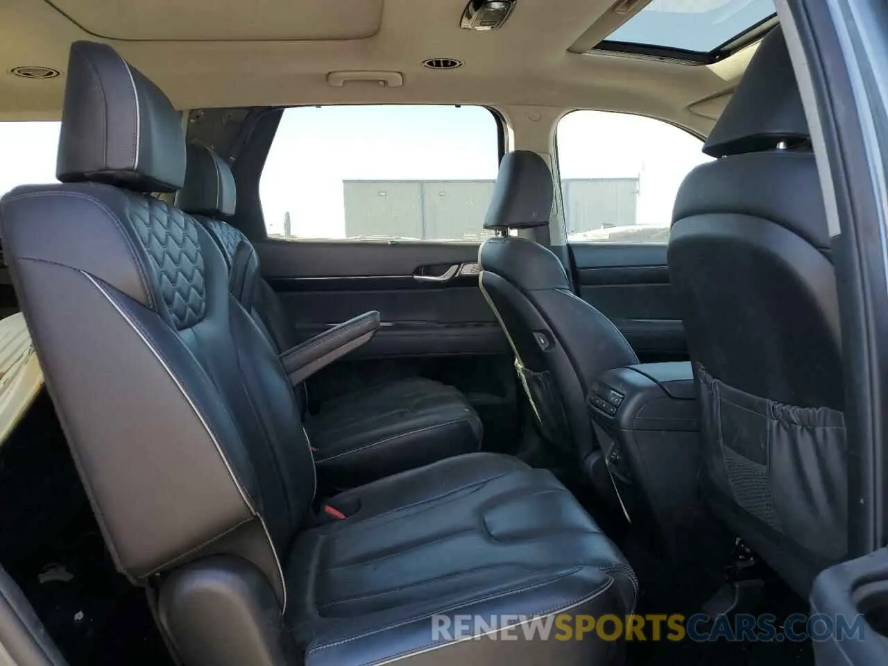 10 fotografías del automóvil dañado KM8R54HE9MU202989 HYUNDAI PALISADE 2021