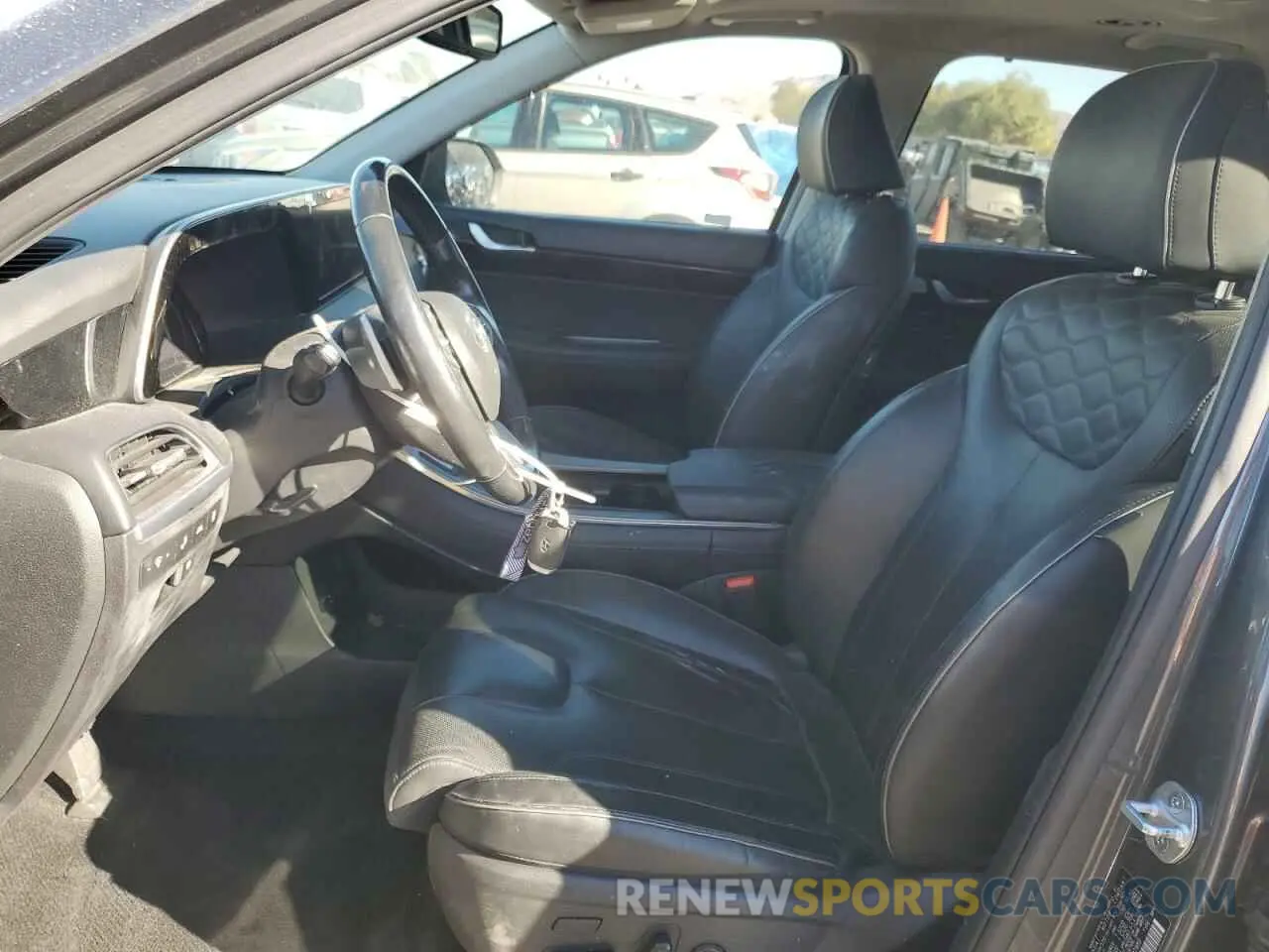 7 fotografías del automóvil dañado KM8R54HE9MU202989 HYUNDAI PALISADE 2021