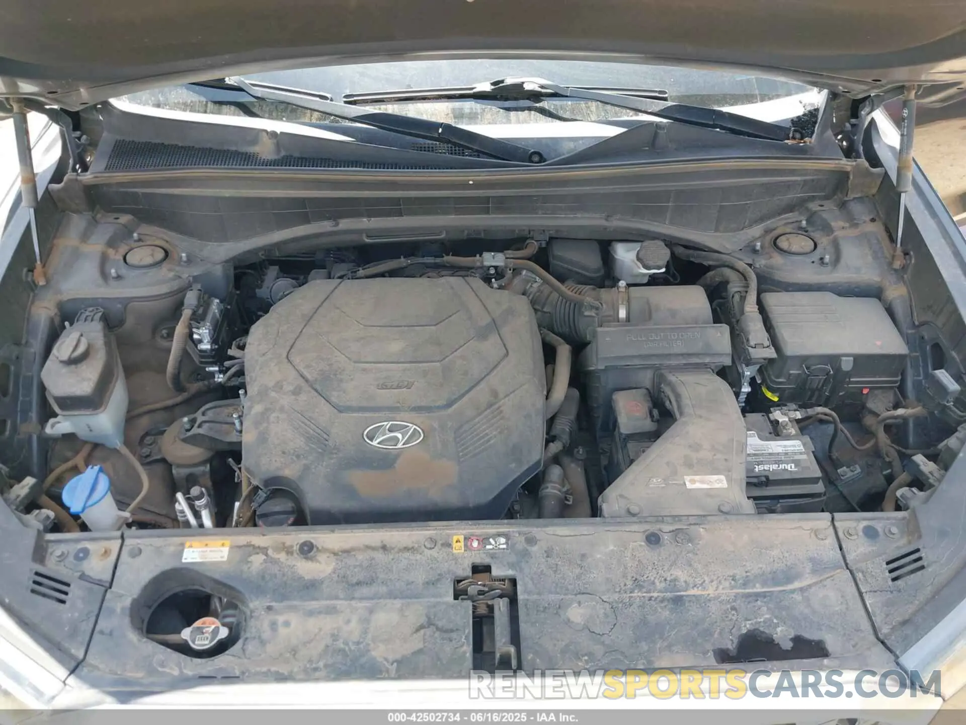 10 fotografías del automóvil dañado KM8R54HEXMU198094 HYUNDAI PALISADE 2021
