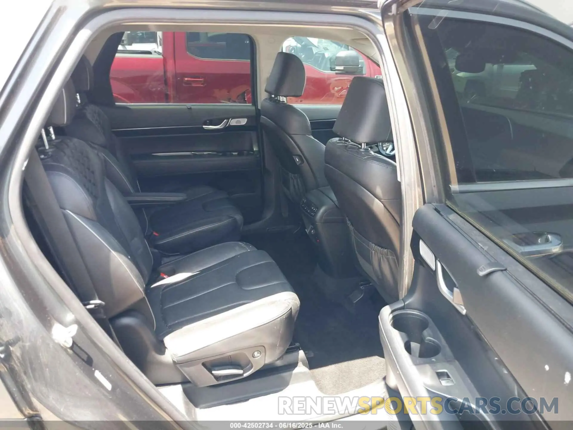 8 fotografías del automóvil dañado KM8R54HEXMU198094 HYUNDAI PALISADE 2021