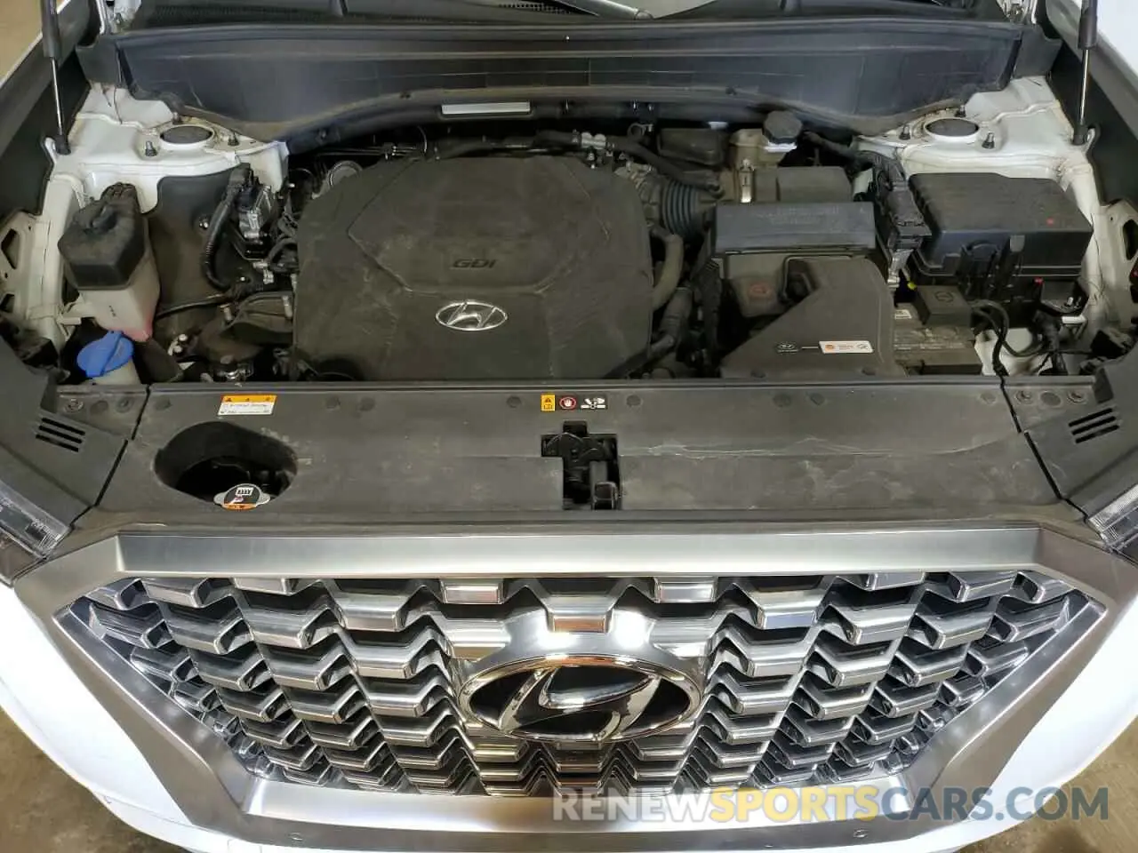 12 fotografías del automóvil dañado KM8R5DHE0MU305394 HYUNDAI PALISADE 2021
