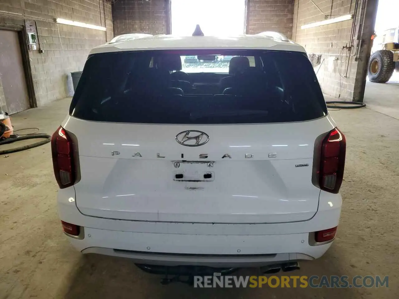 6 fotografías del automóvil dañado KM8R5DHE0MU305394 HYUNDAI PALISADE 2021