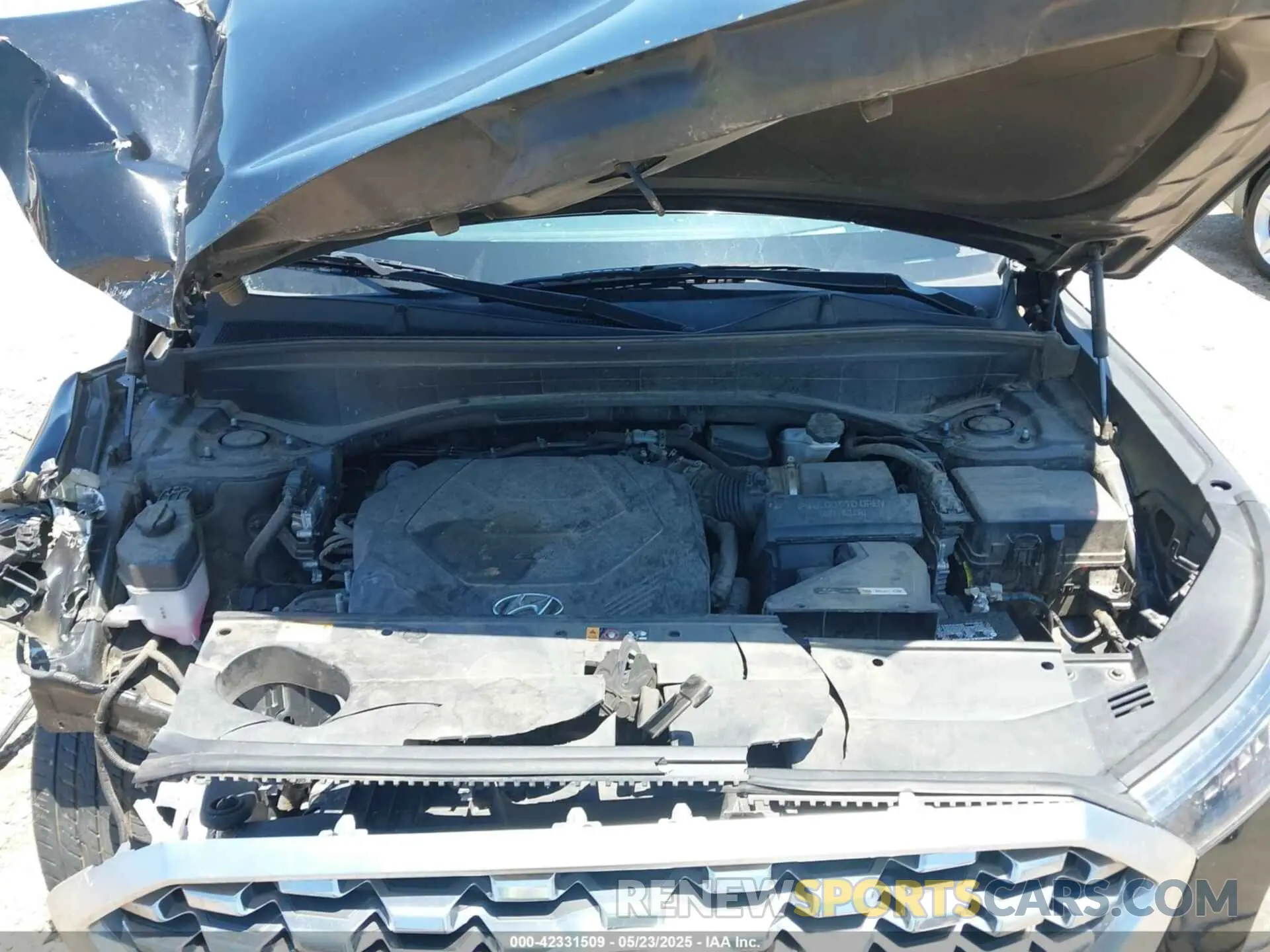 17 fotografías del automóvil dañado KM8R5DHE1MU295815 HYUNDAI PALISADE 2021