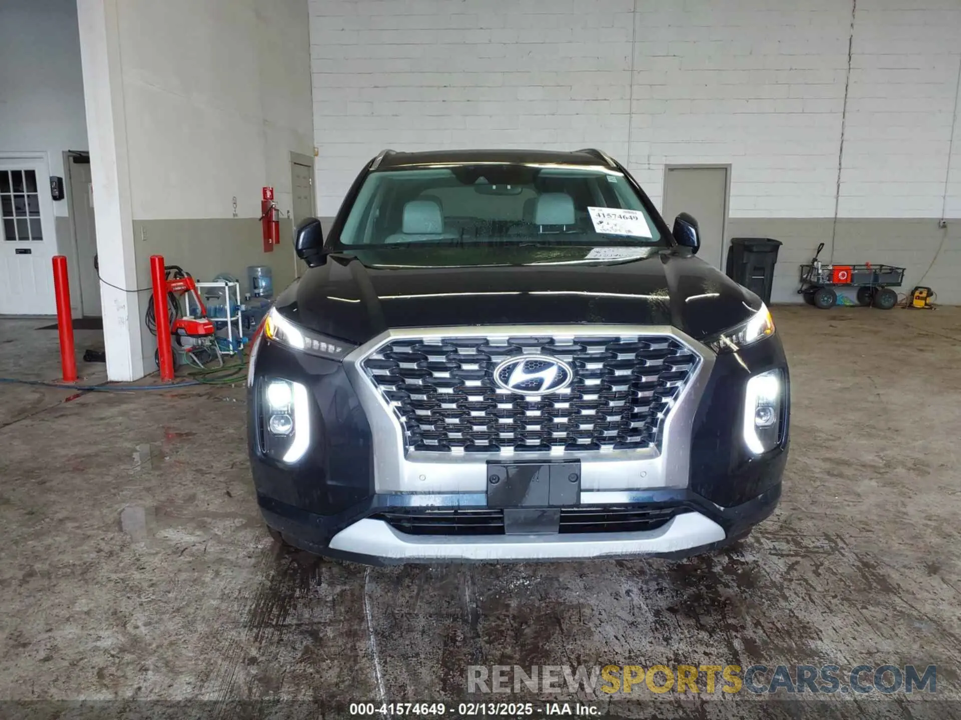 12 fotografías del automóvil dañado KM8R5DHE3MU197952 HYUNDAI PALISADE 2021