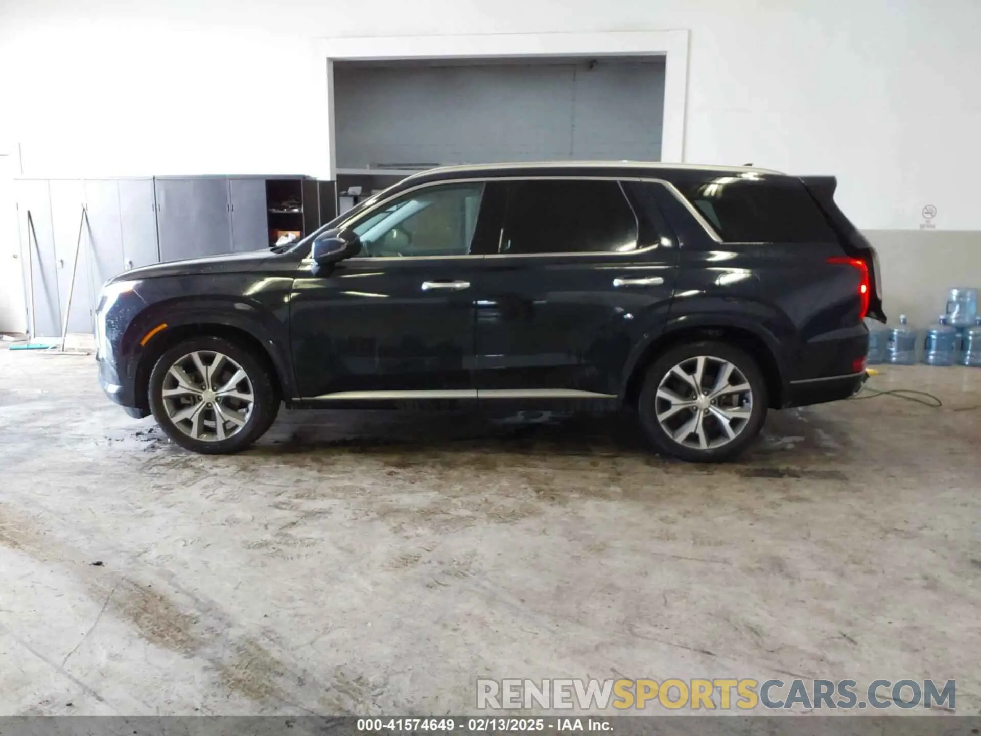 14 fotografías del automóvil dañado KM8R5DHE3MU197952 HYUNDAI PALISADE 2021