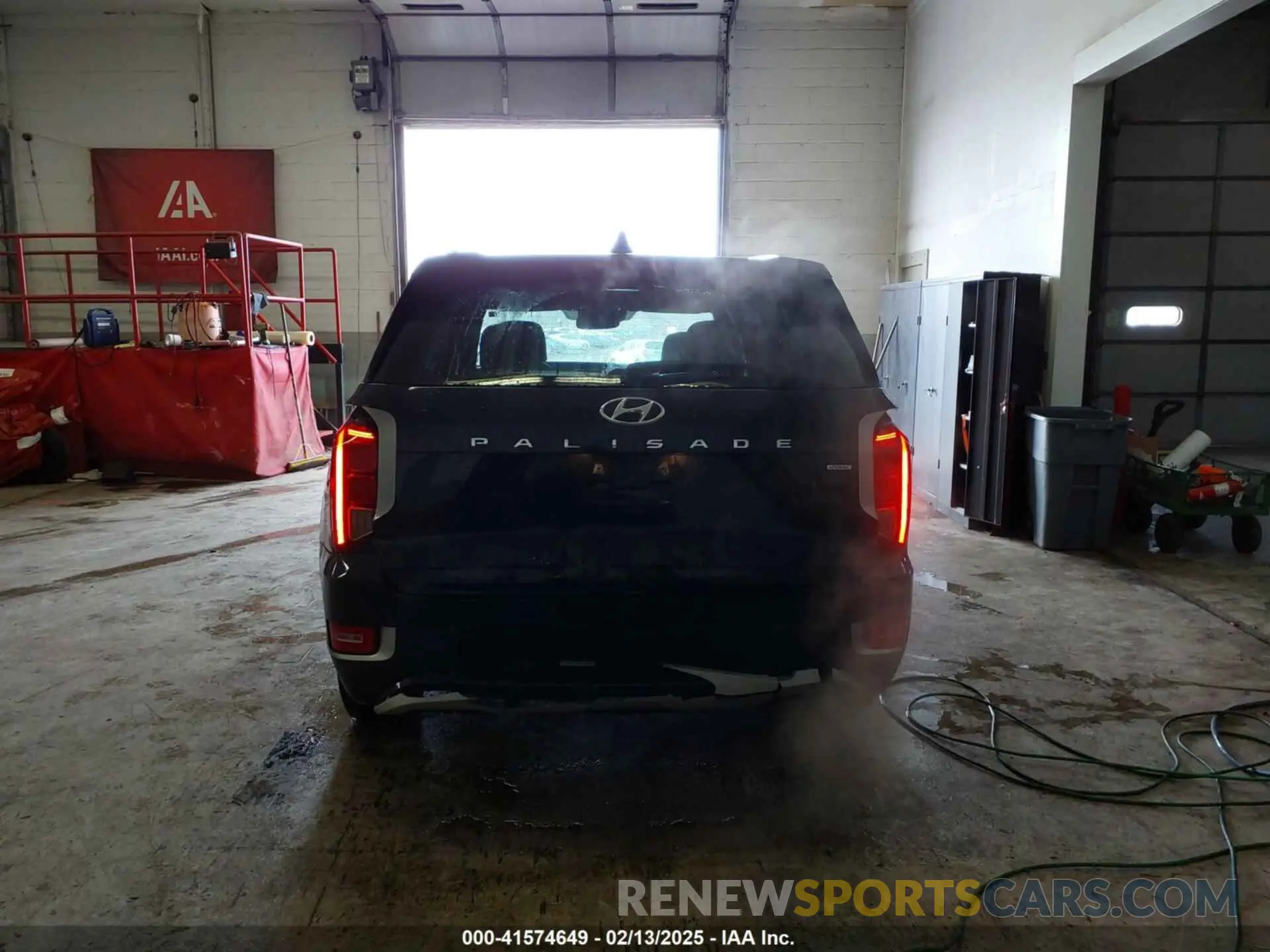 16 fotografías del automóvil dañado KM8R5DHE3MU197952 HYUNDAI PALISADE 2021