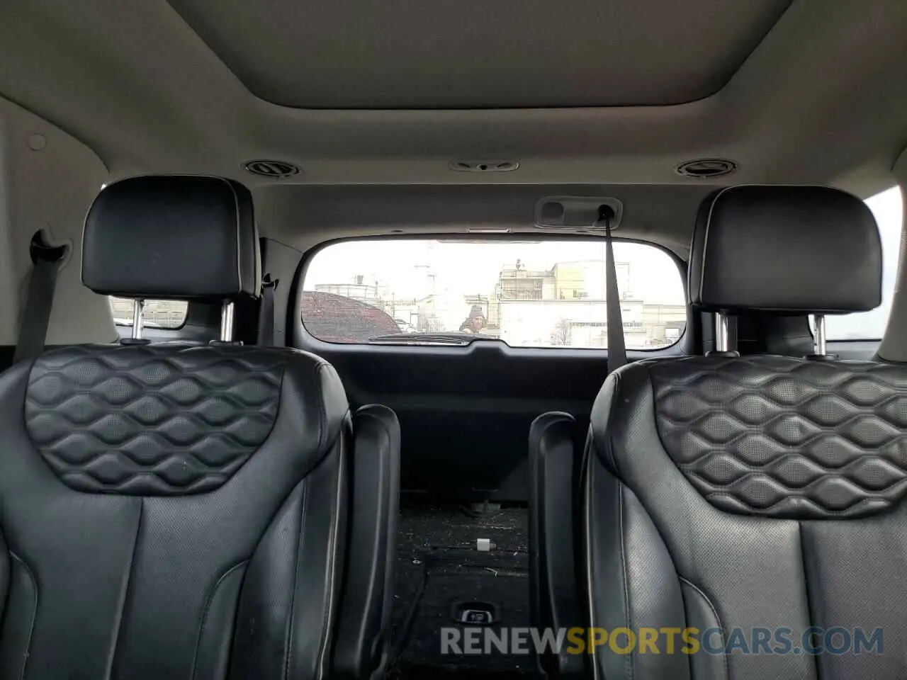 10 fotografías del automóvil dañado KM8R5DHE3MU268468 HYUNDAI PALISADE 2021