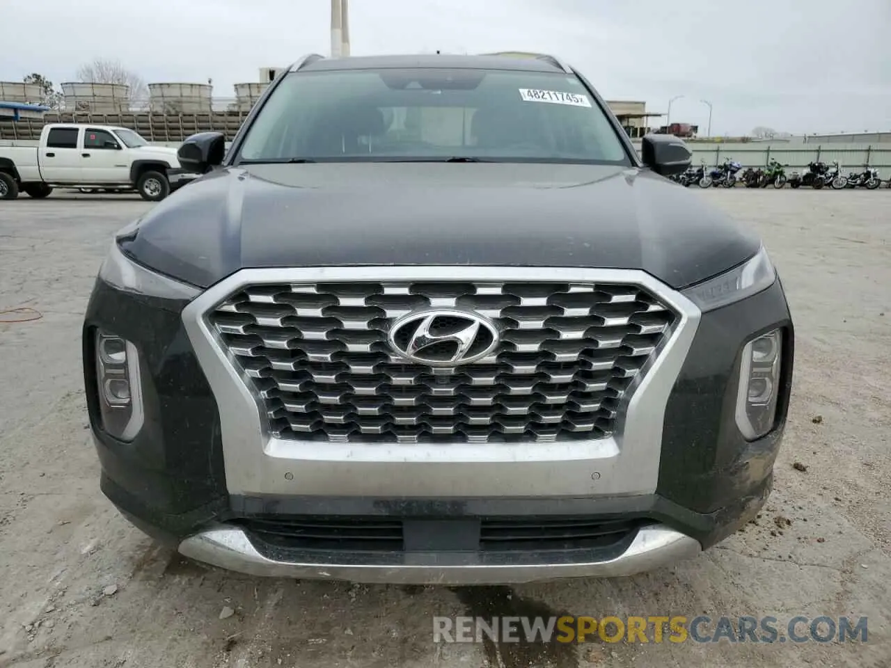 5 fotografías del automóvil dañado KM8R5DHE3MU268468 HYUNDAI PALISADE 2021