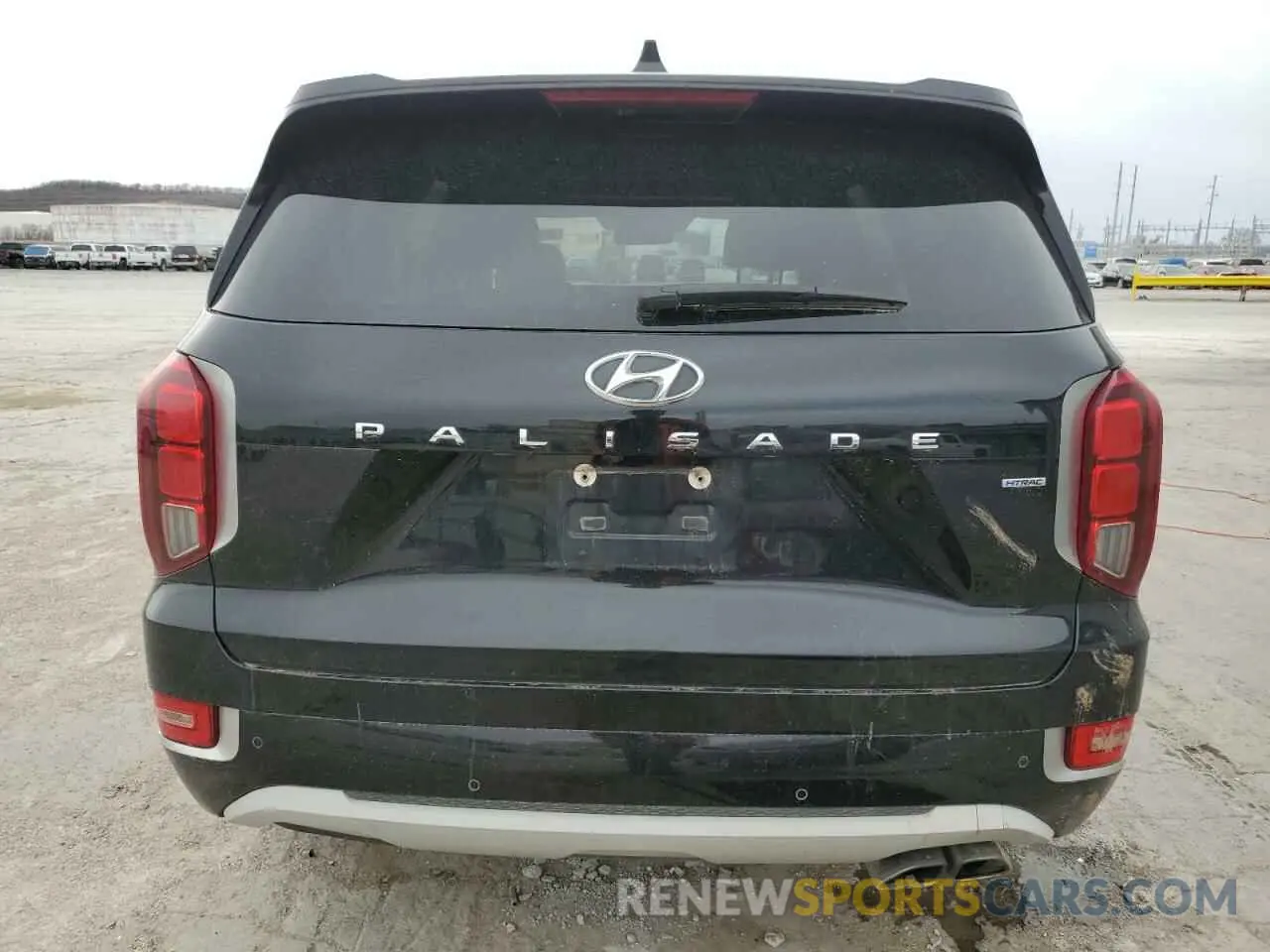 6 fotografías del automóvil dañado KM8R5DHE3MU268468 HYUNDAI PALISADE 2021
