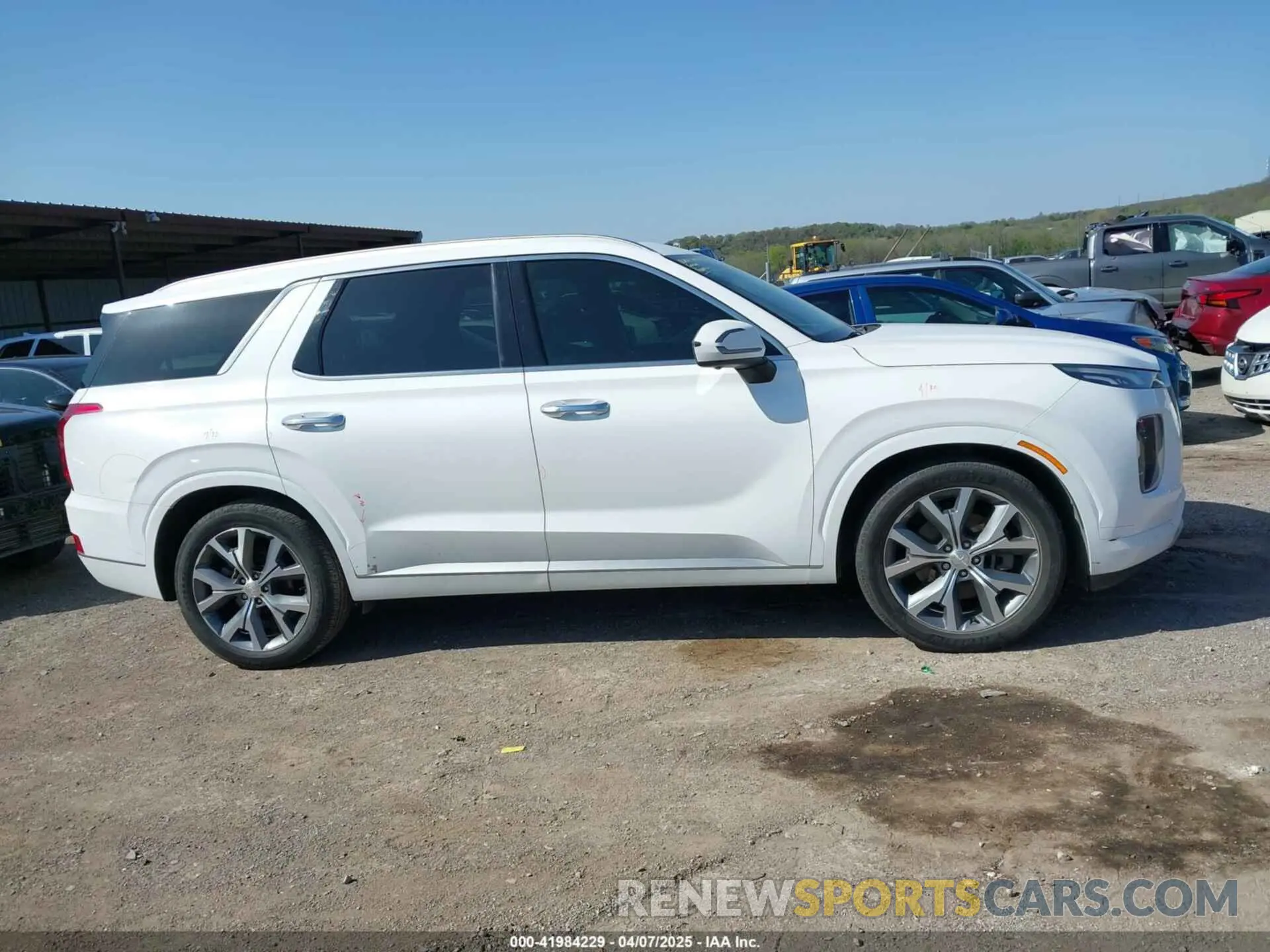 13 fotografías del automóvil dañado KM8R5DHE4MU284453 HYUNDAI PALISADE 2021