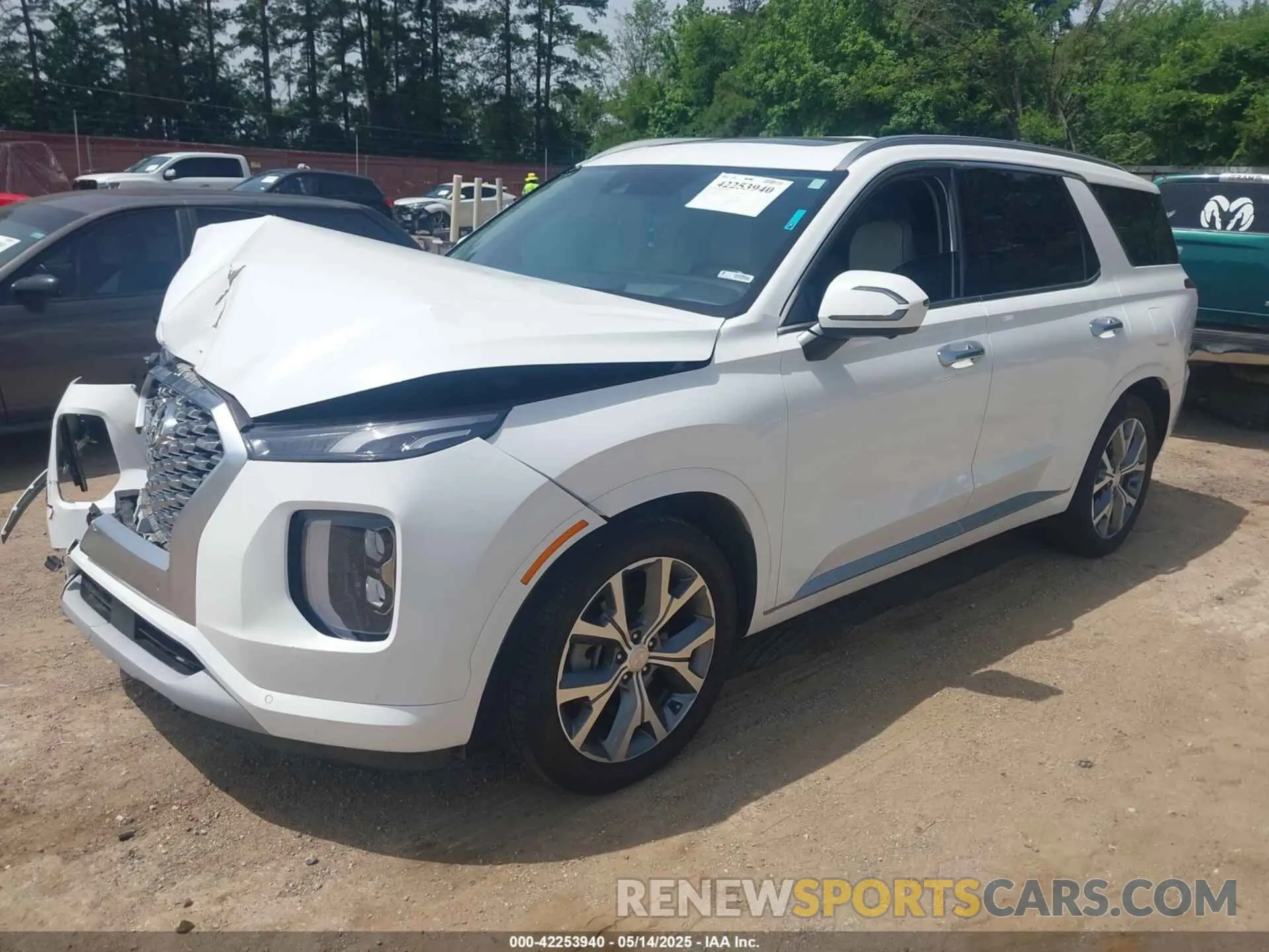 2 fotografías del automóvil dañado KM8R5DHE6MU309577 HYUNDAI PALISADE 2021