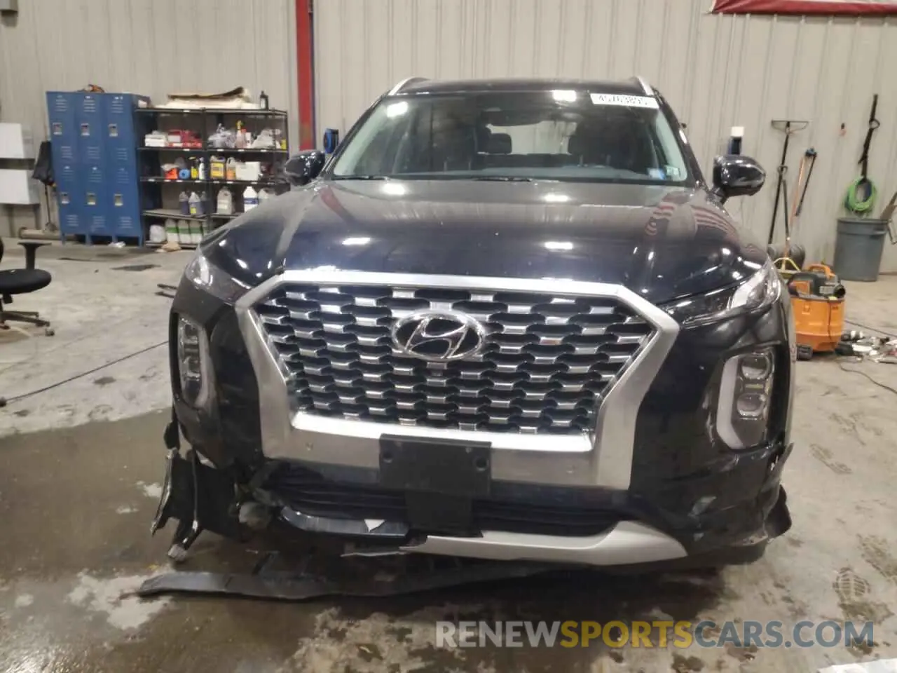 5 fotografías del automóvil dañado KM8R5DHE7MU202277 HYUNDAI PALISADE 2021