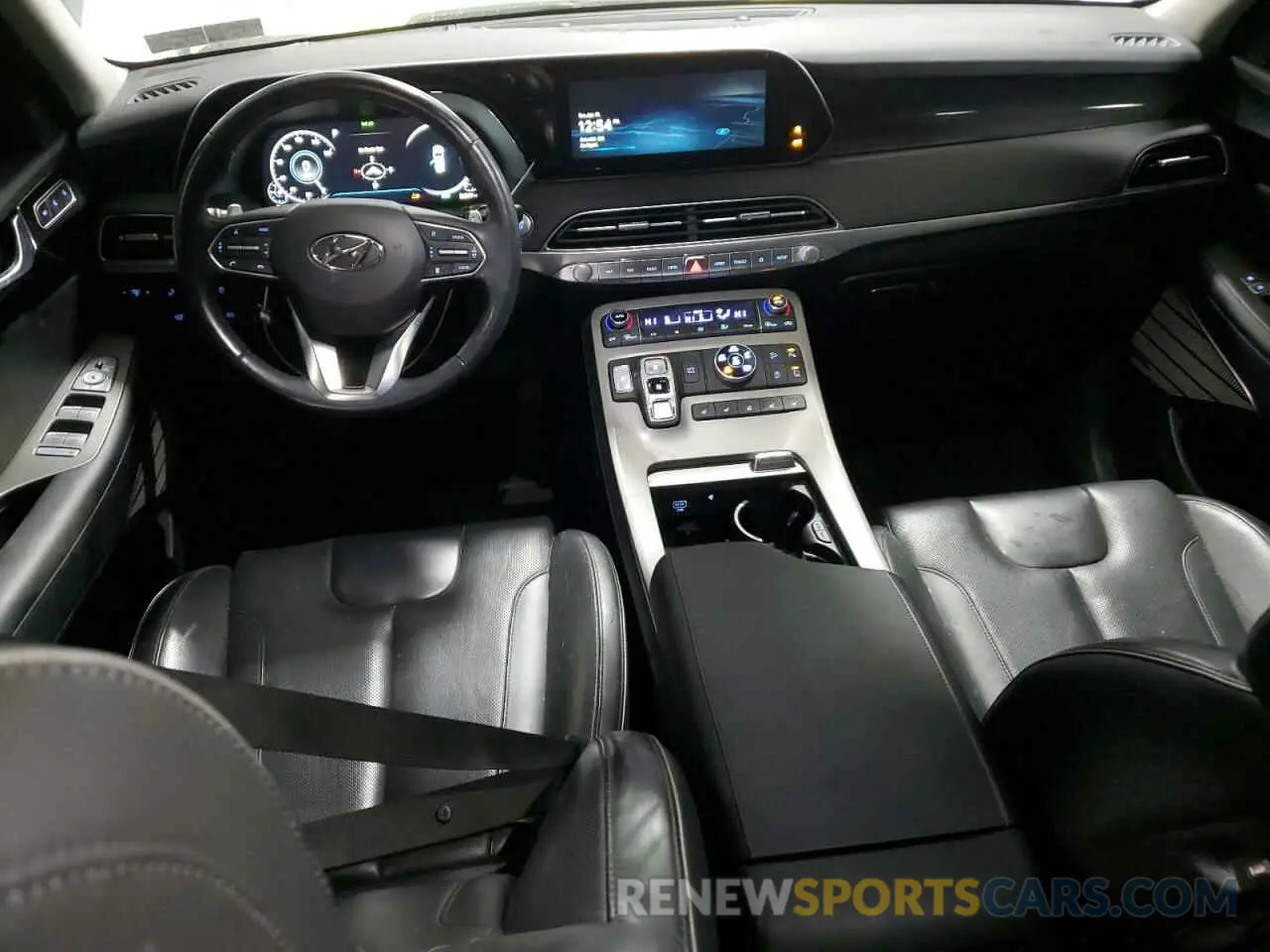 8 fotografías del automóvil dañado KM8R5DHE8MU198286 HYUNDAI PALISADE 2021