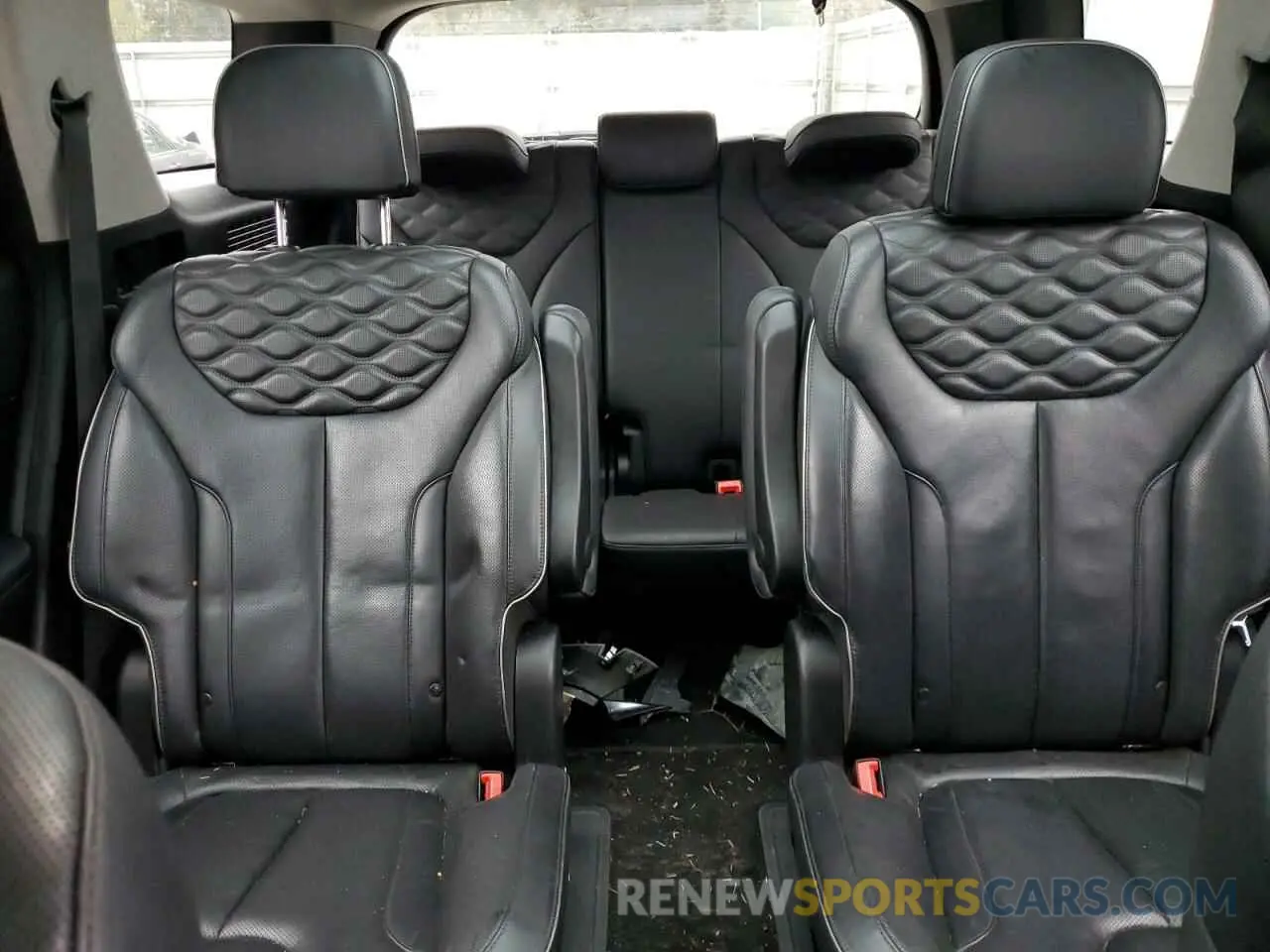 10 fotografías del automóvil dañado KM8R5DHE9MU175096 HYUNDAI PALISADE 2021