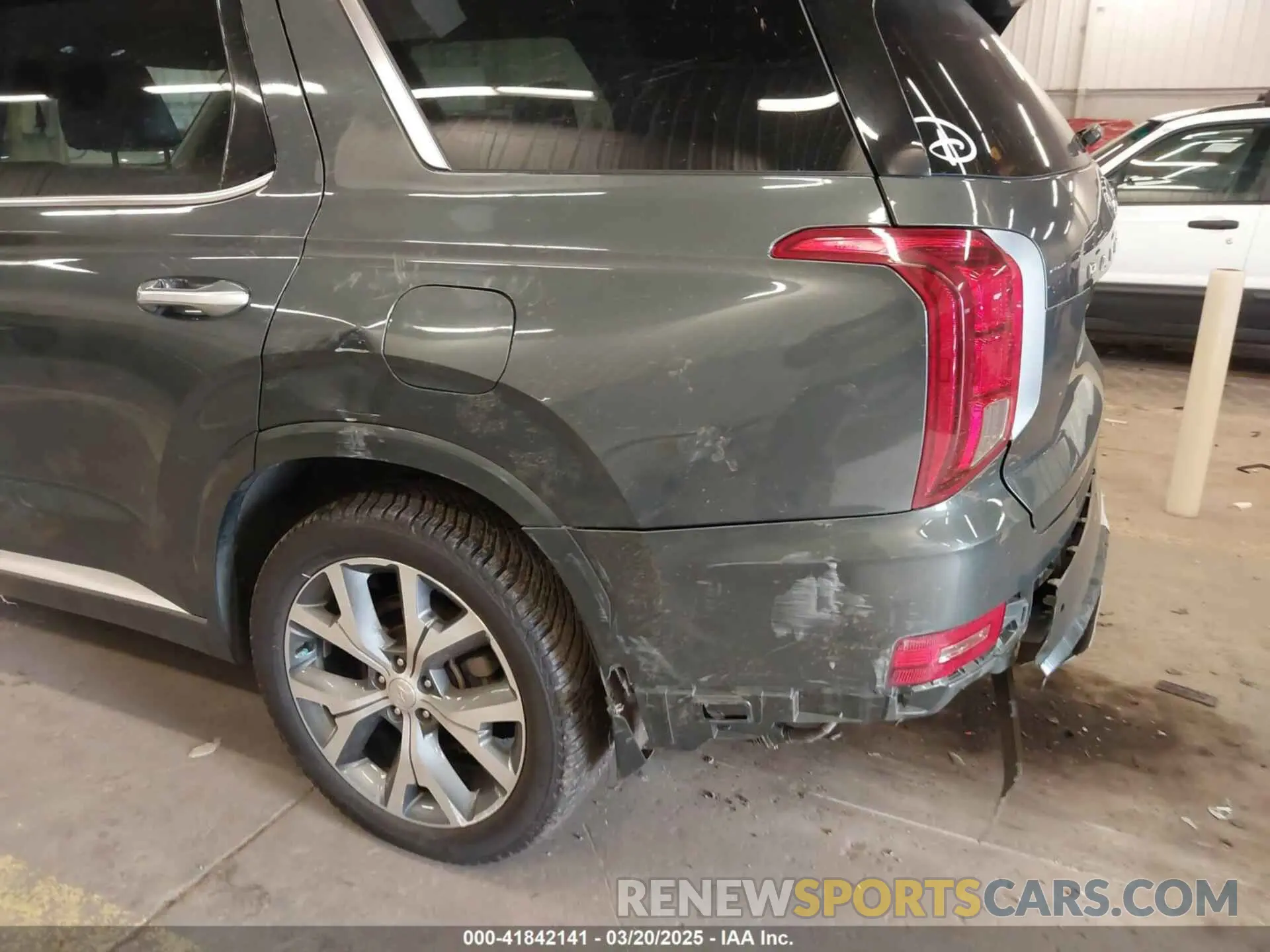 21 fotografías del automóvil dañado KM8R5DHE9MU214902 HYUNDAI PALISADE 2021
