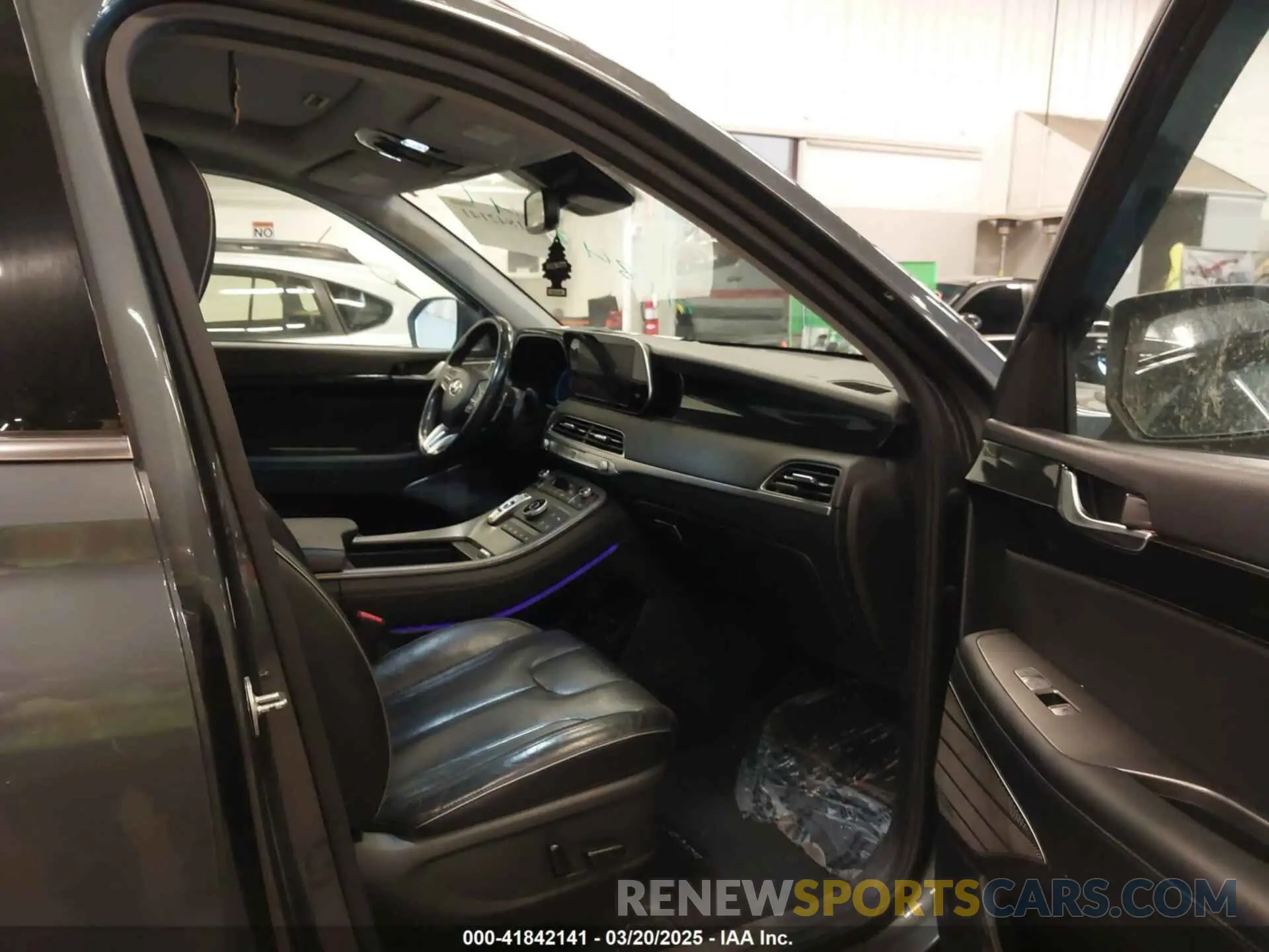 5 fotografías del automóvil dañado KM8R5DHE9MU214902 HYUNDAI PALISADE 2021