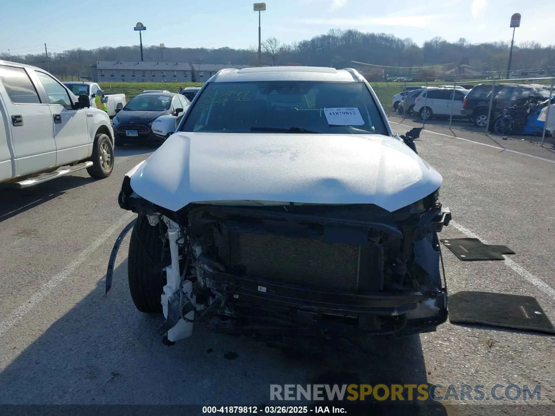 12 fotografías del automóvil dañado KM8R74HE2MU255043 HYUNDAI PALISADE 2021