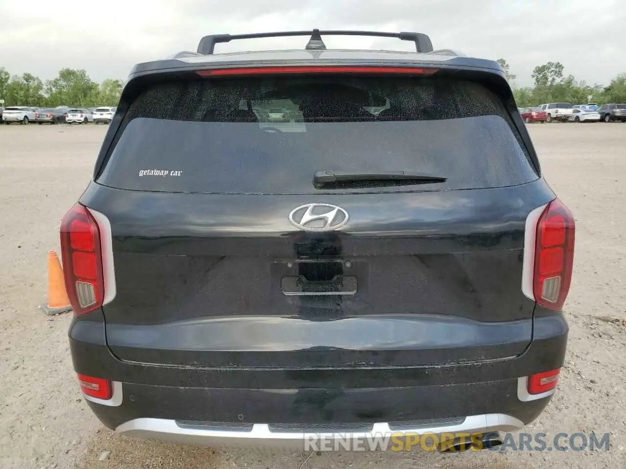 6 fotografías del automóvil dañado KM8R74HE5MU324307 HYUNDAI PALISADE 2021