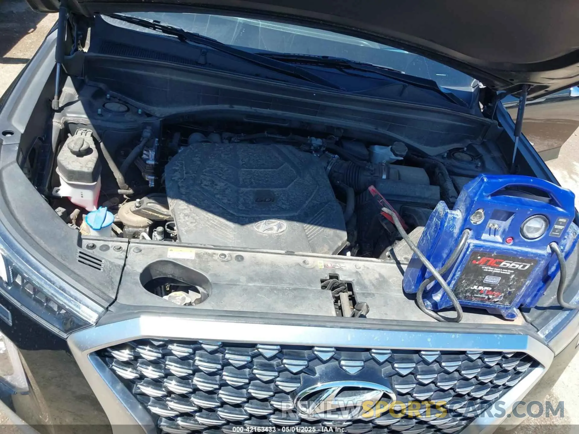 10 fotografías del automóvil dañado KM8R7DHE0MU206472 HYUNDAI PALISADE 2021