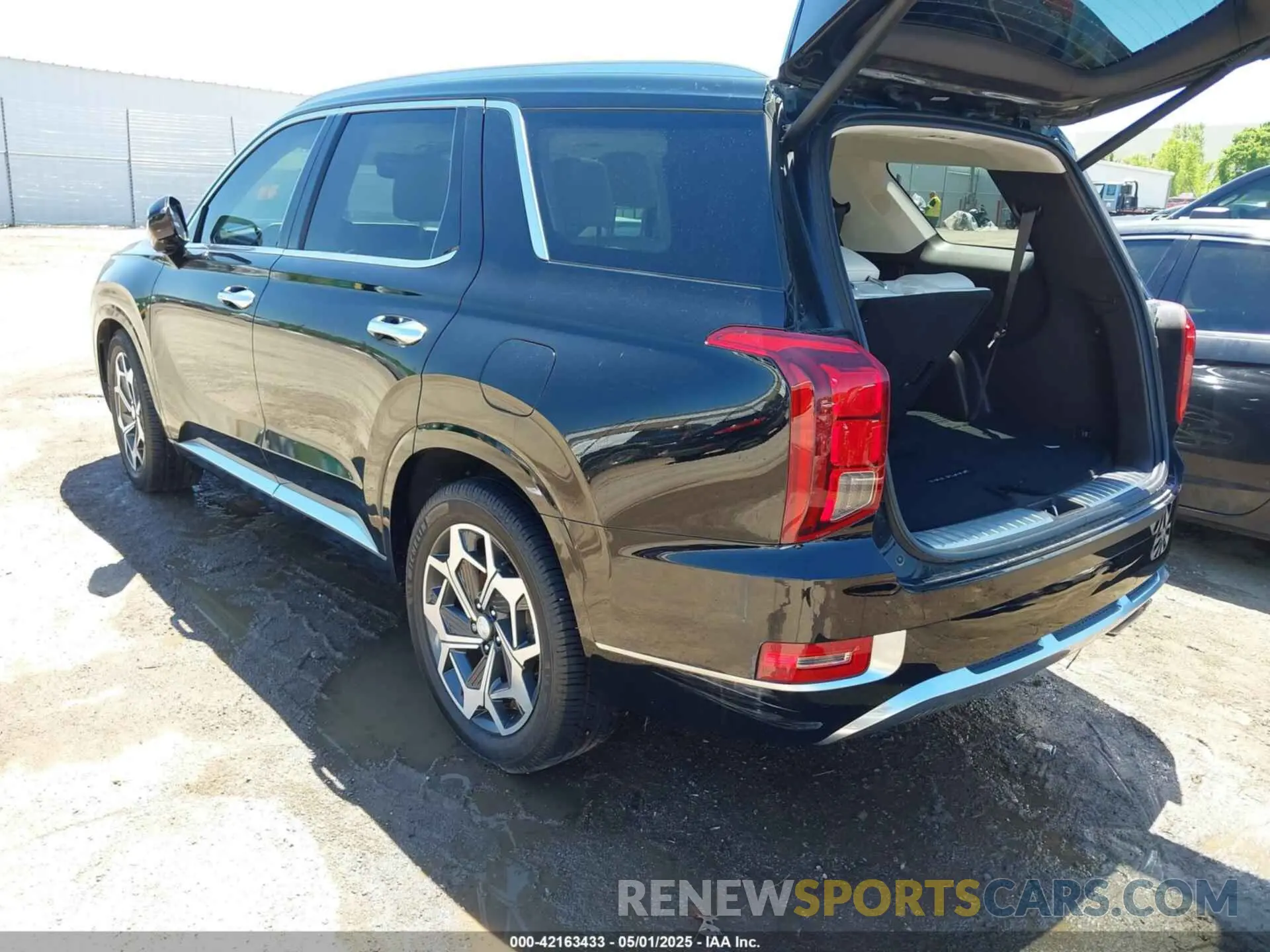 3 fotografías del automóvil dañado KM8R7DHE0MU206472 HYUNDAI PALISADE 2021
