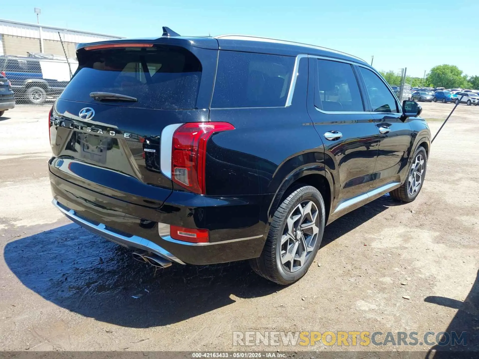 4 fotografías del automóvil dañado KM8R7DHE0MU206472 HYUNDAI PALISADE 2021