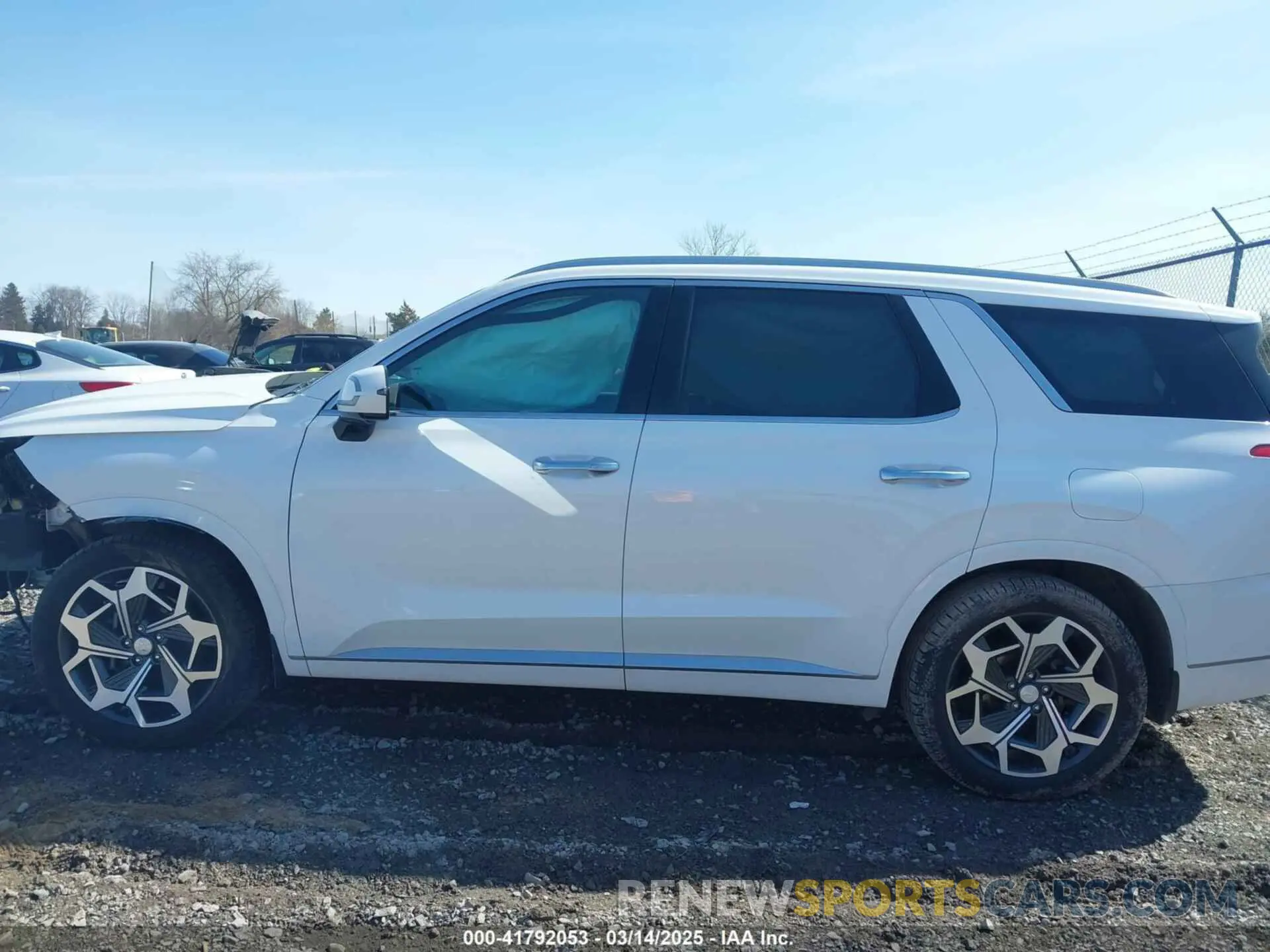 14 fotografías del automóvil dañado KM8R7DHE1MU275087 HYUNDAI PALISADE 2021