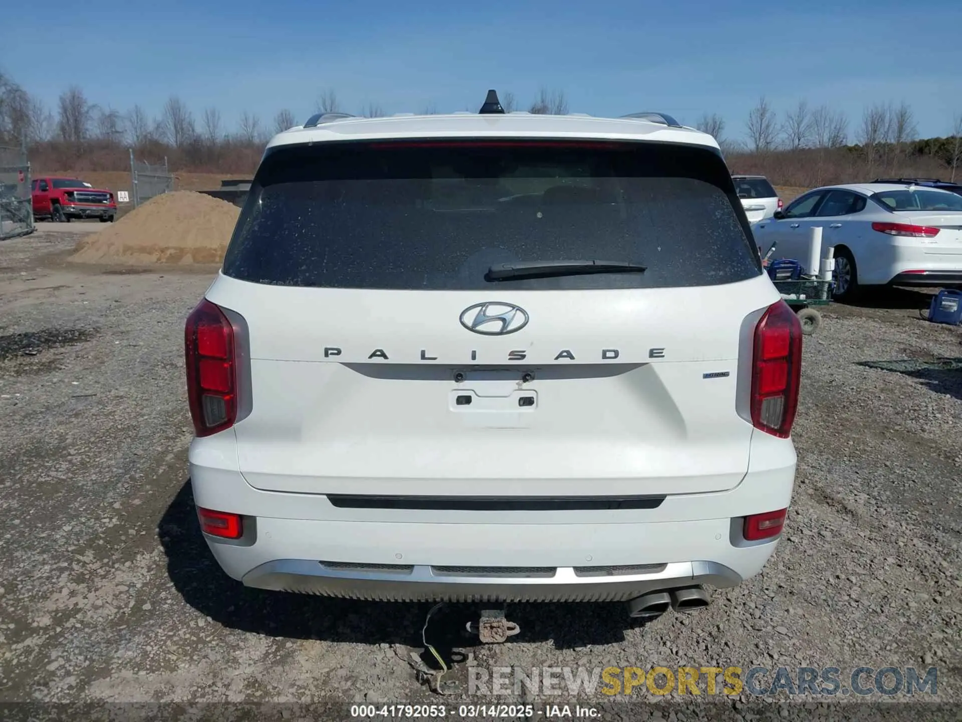 16 fotografías del automóvil dañado KM8R7DHE1MU275087 HYUNDAI PALISADE 2021