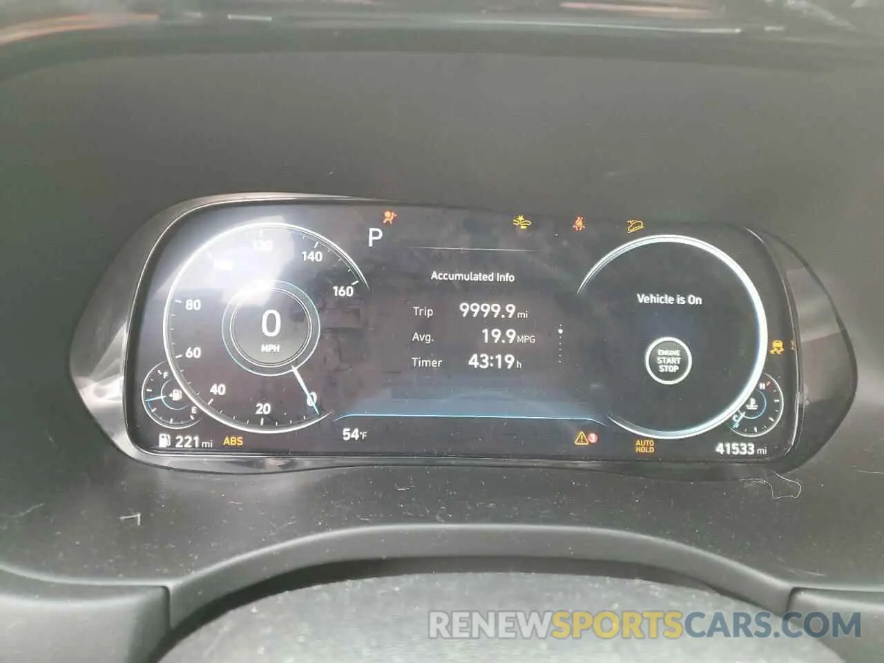 9 fotografías del automóvil dañado KM8R7DHE1MU334039 HYUNDAI PALISADE 2021
