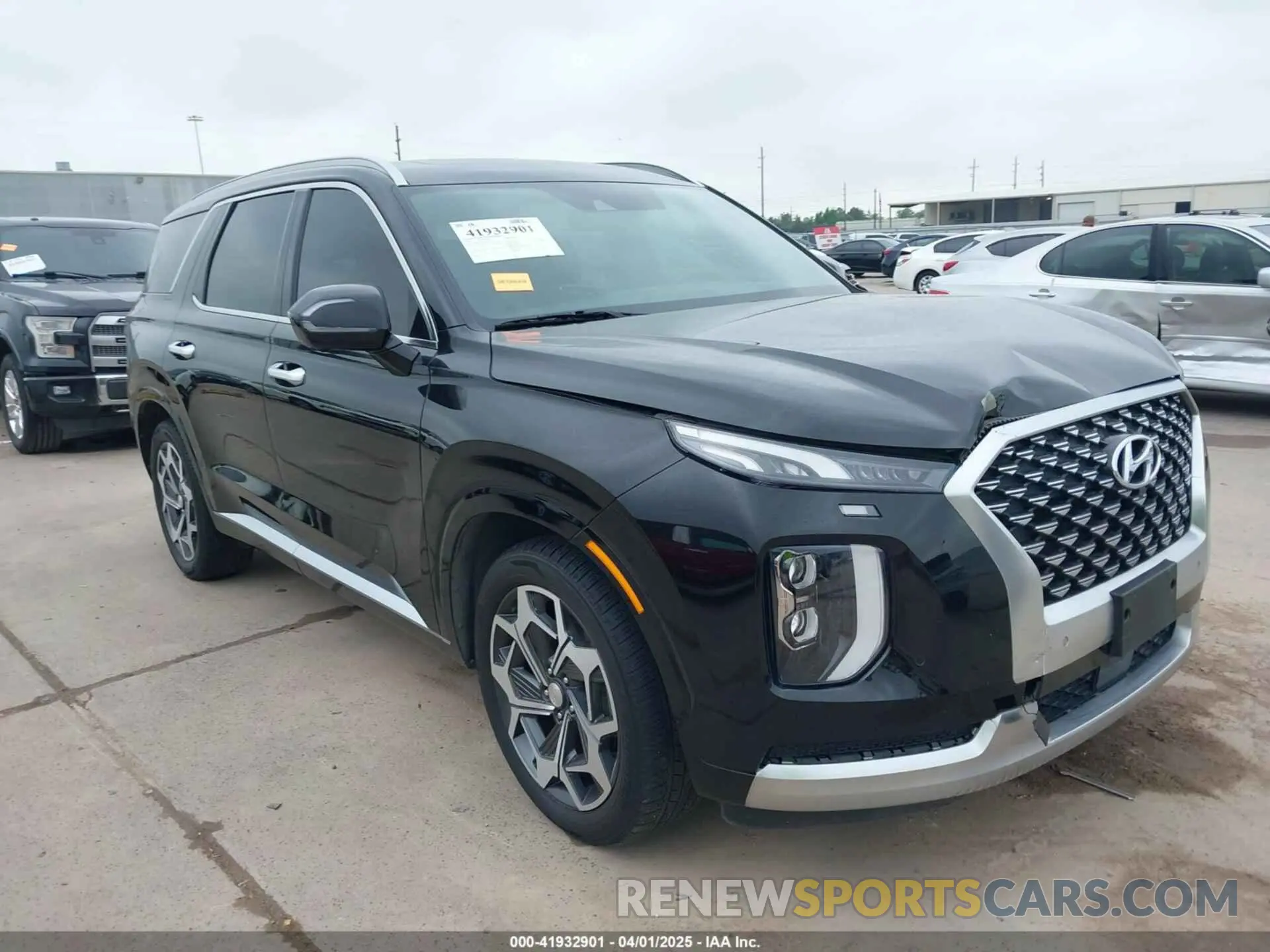 1 fotografías del automóvil dañado KM8R7DHE2MU204397 HYUNDAI PALISADE 2021