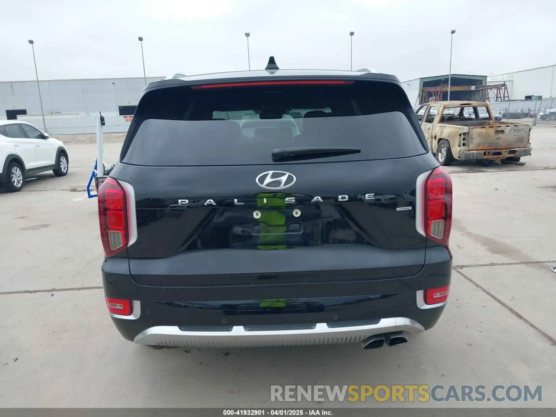 16 fotografías del automóvil dañado KM8R7DHE2MU204397 HYUNDAI PALISADE 2021