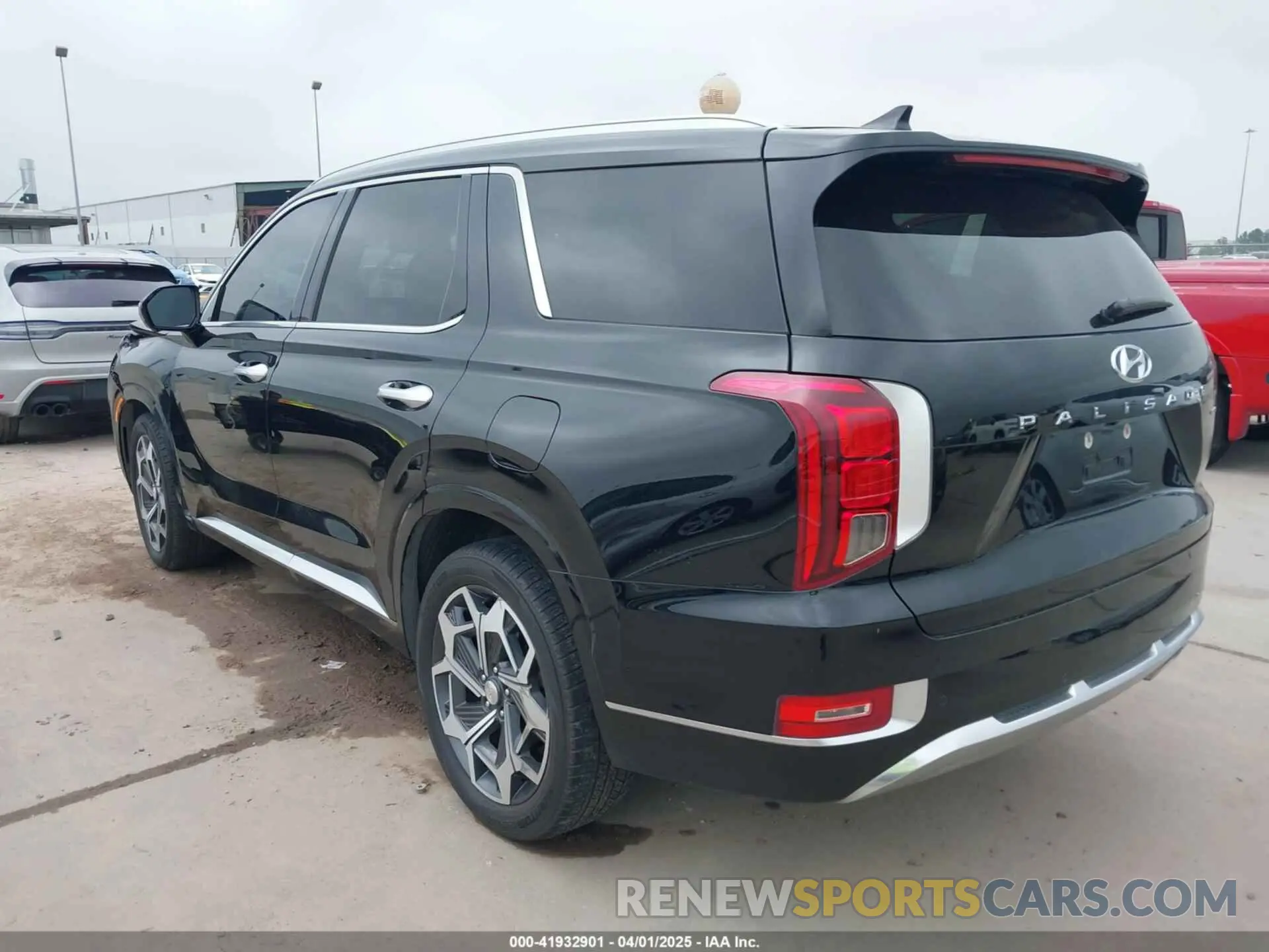 3 fotografías del automóvil dañado KM8R7DHE2MU204397 HYUNDAI PALISADE 2021