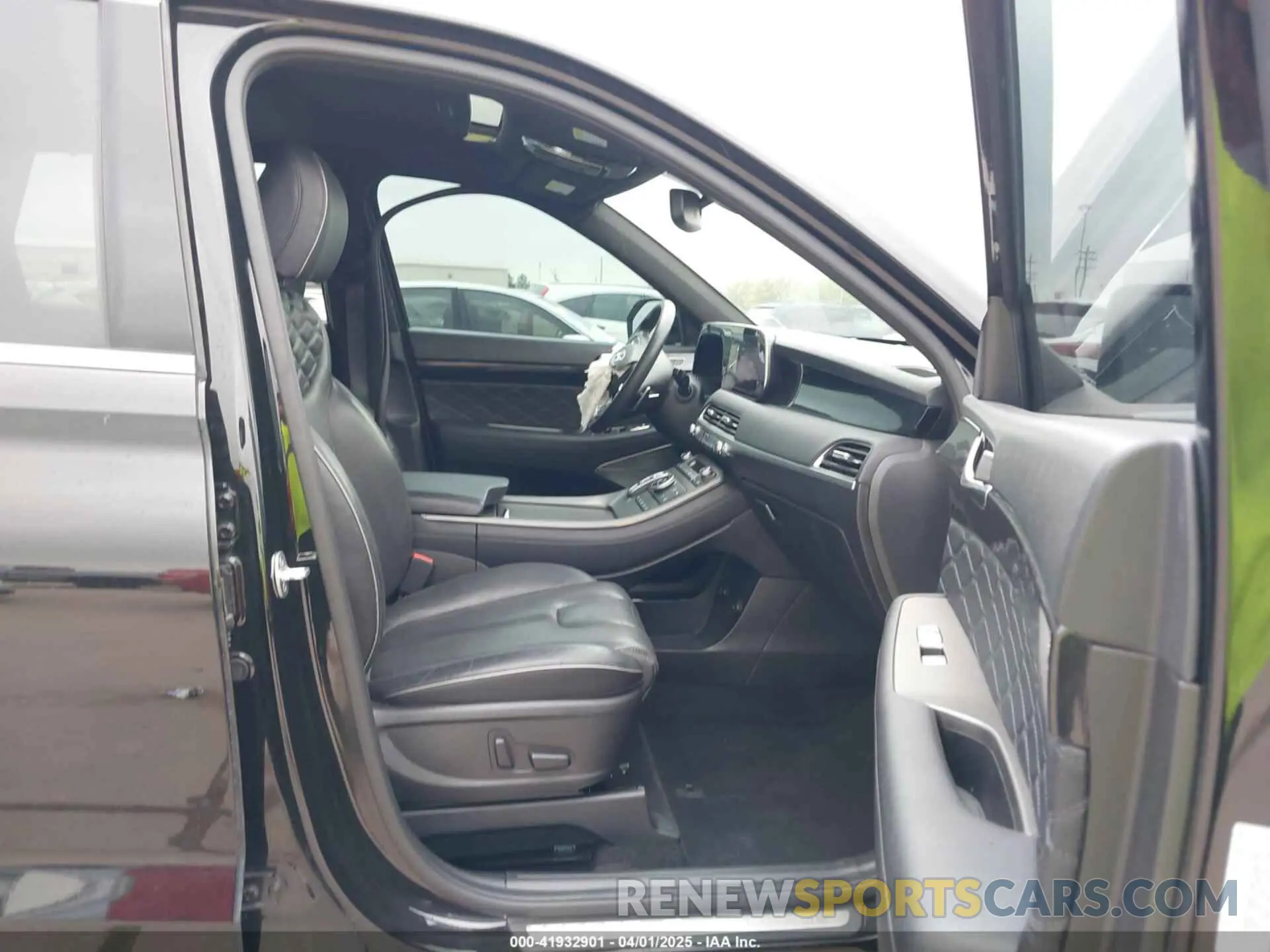 5 fotografías del automóvil dañado KM8R7DHE2MU204397 HYUNDAI PALISADE 2021