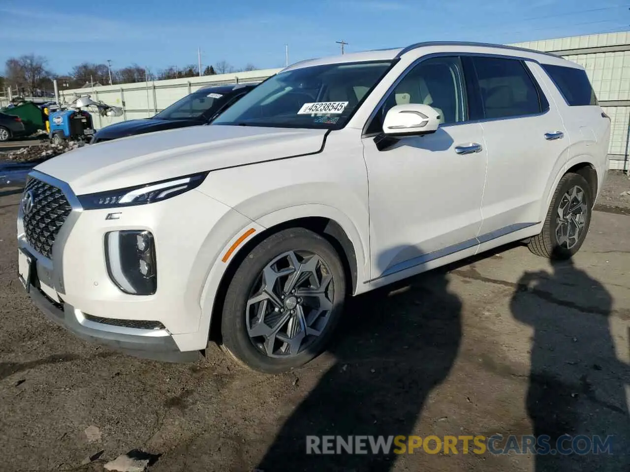 1 fotografías del automóvil dañado KM8R7DHE2MU233916 HYUNDAI PALISADE 2021