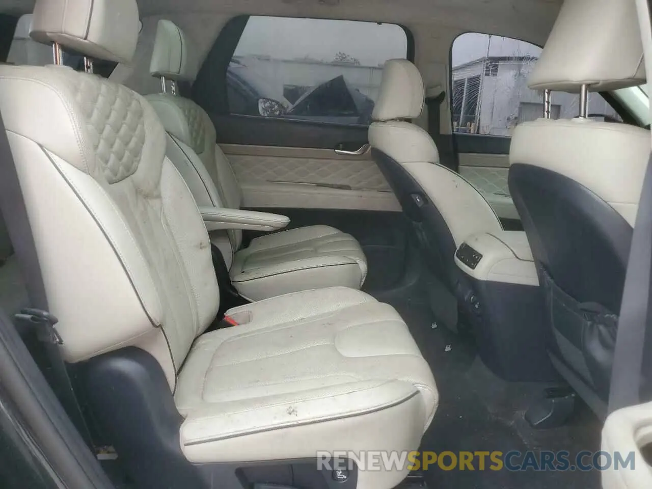 11 fotografías del automóvil dañado KM8R7DHE4MU174304 HYUNDAI PALISADE 2021
