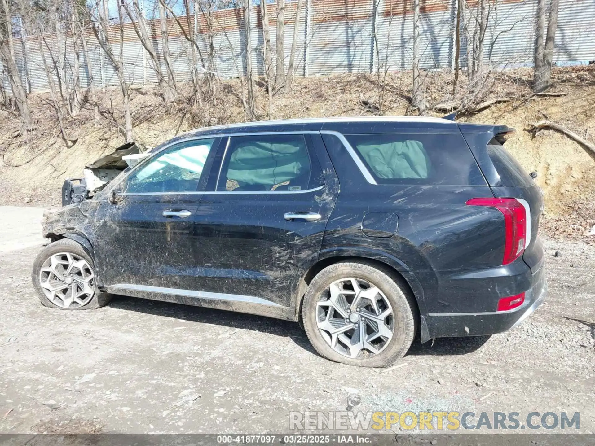 15 fotografías del automóvil dañado KM8R7DHE6MU277756 HYUNDAI PALISADE 2021